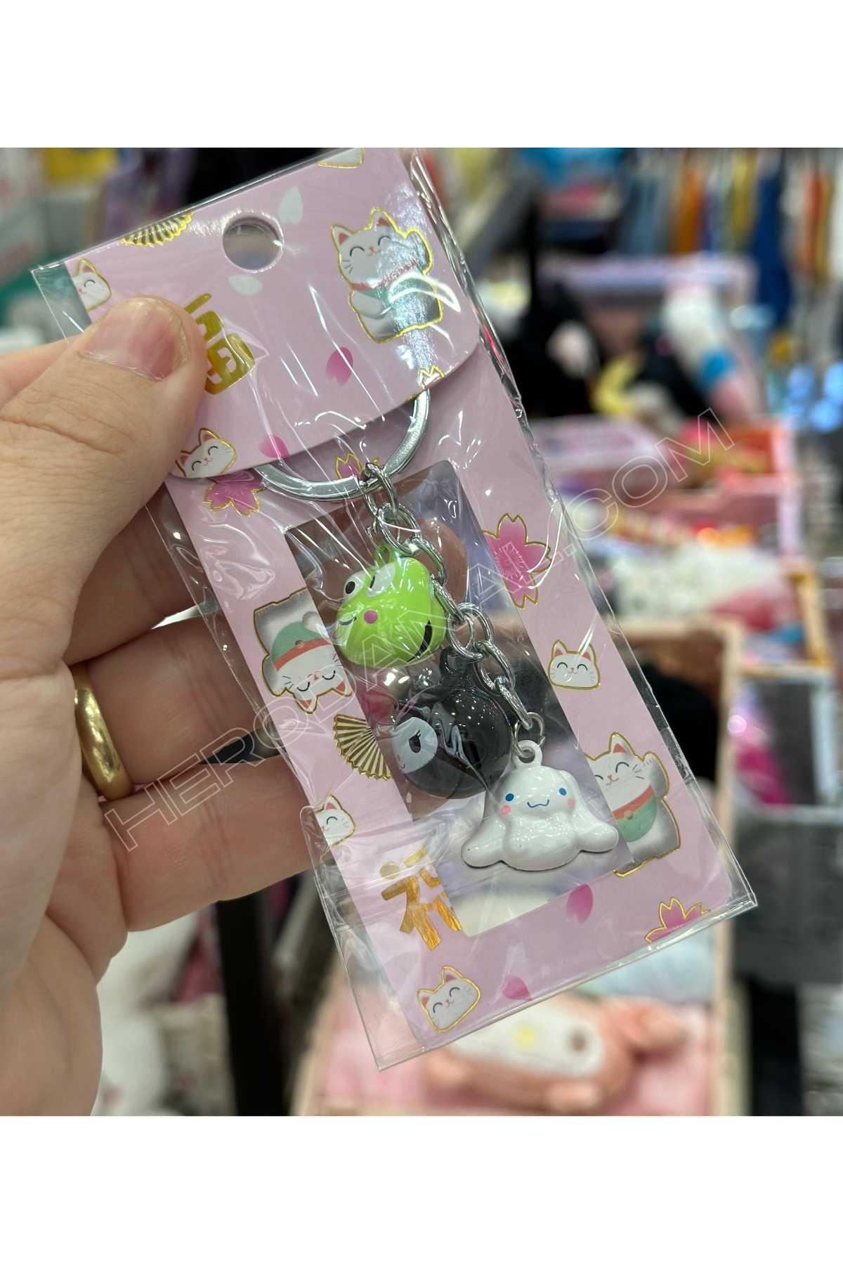 Sanriyo Zilli Anahtarlık - Model 1