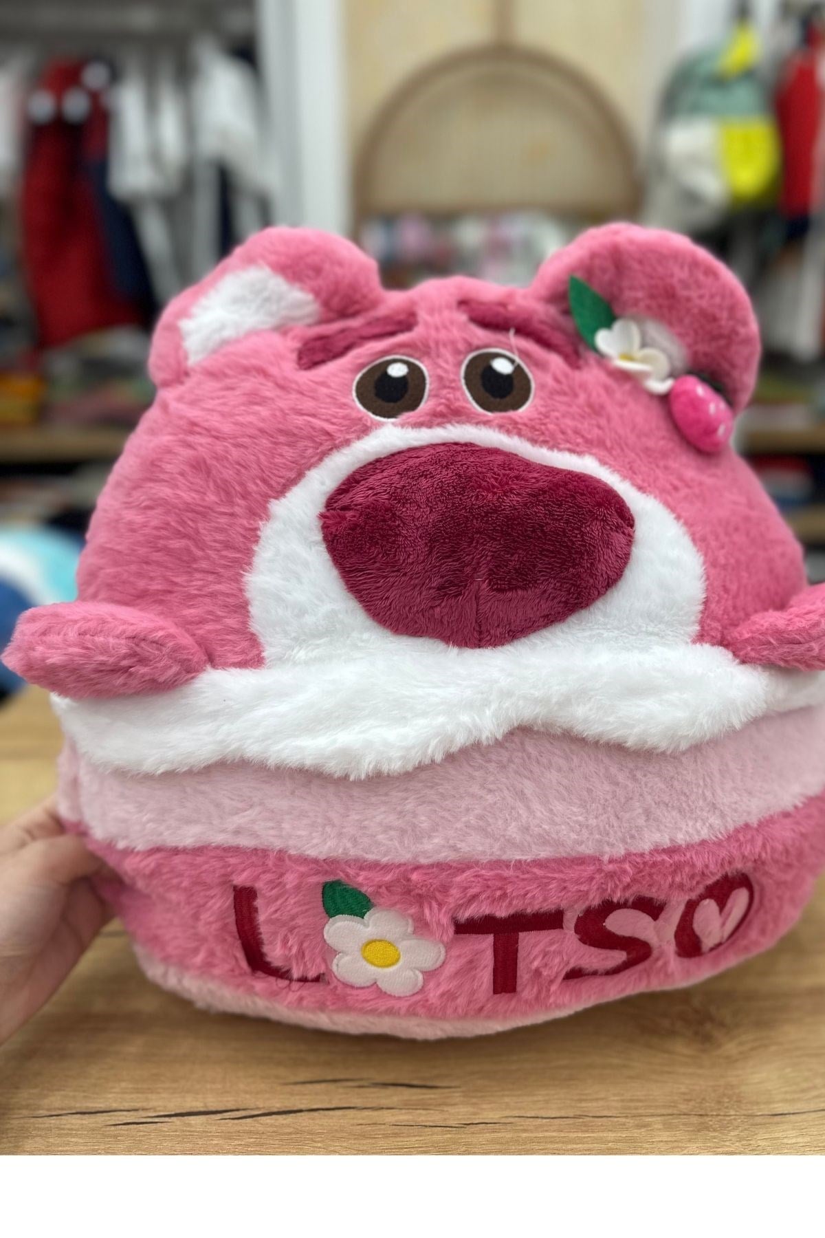 Sevimli Peluş Oyuncak Yastık Süpriz Battaniye- Model 3