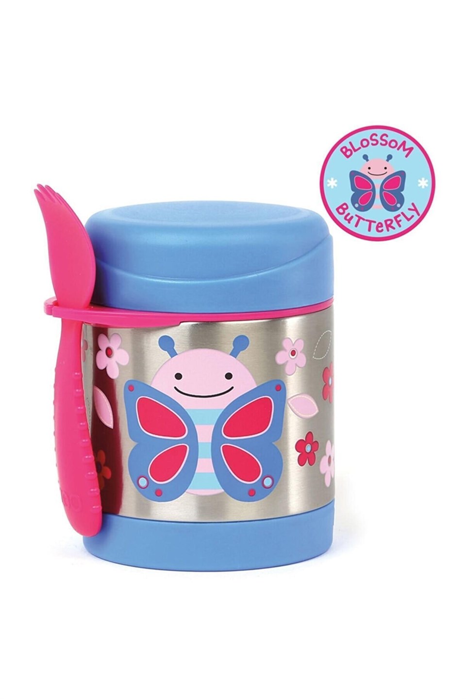 Skip Hop Zoo Paslanmaz Çelik Termos 325ml | Kelebek