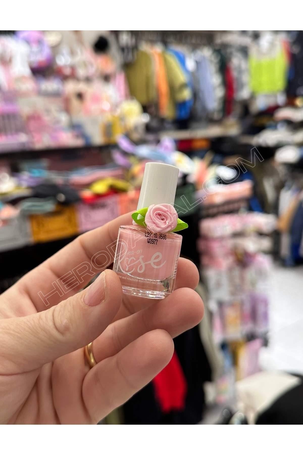 Snails Soyulabilir Su Bazlı Oje 7ml - Model 4 – Rose - Pudra Pembesi