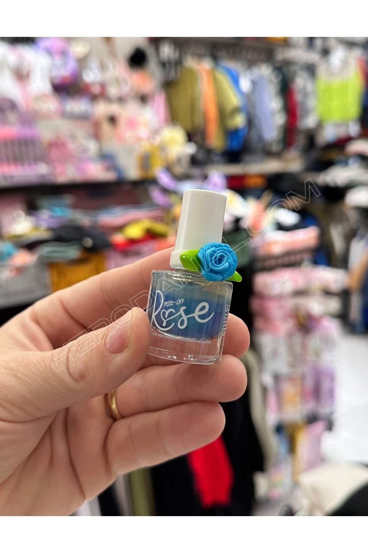 Snails Soyulabilir Su Bazlı Oje 7ml – Rose - Mavi