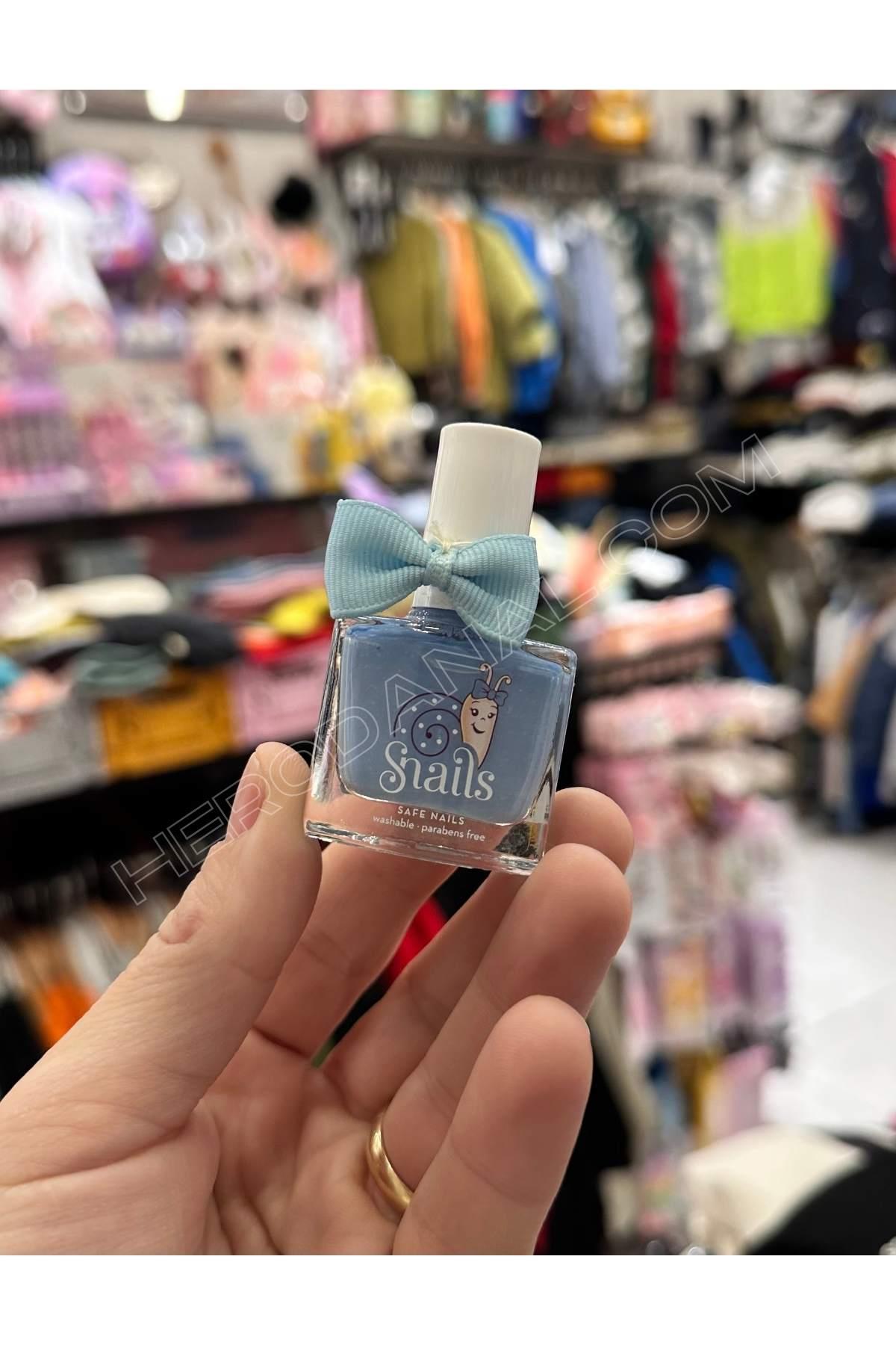 Snails Su Bazlı Oje – 10,5ml - Model 1 - Mavi