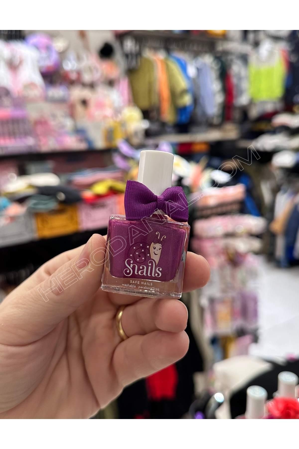 Snails Su Bazlı Oje – 10,5ml - Model 6 - Mor