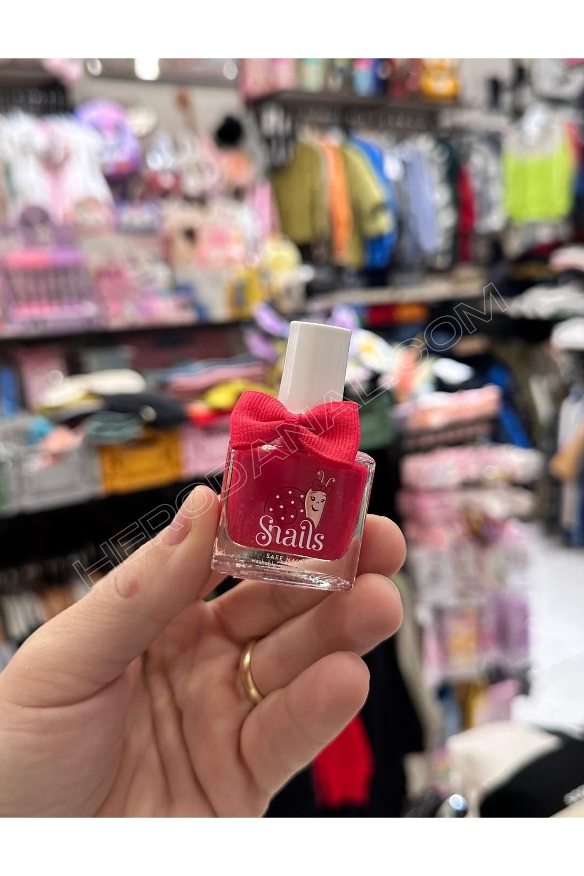 Snails Su Bazlı Oje – 10,5ml - Model 9 - Koyu Fuşya