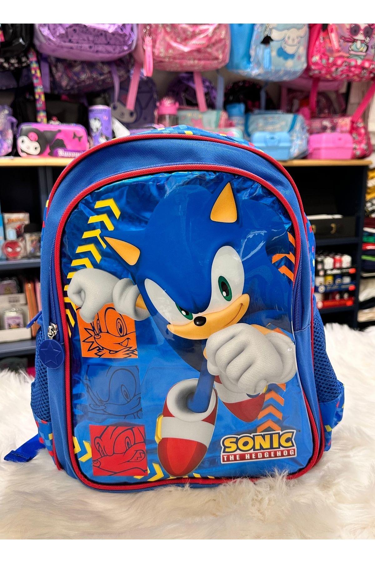 Sonic Okul Çantası - Lisanslı - Model 1