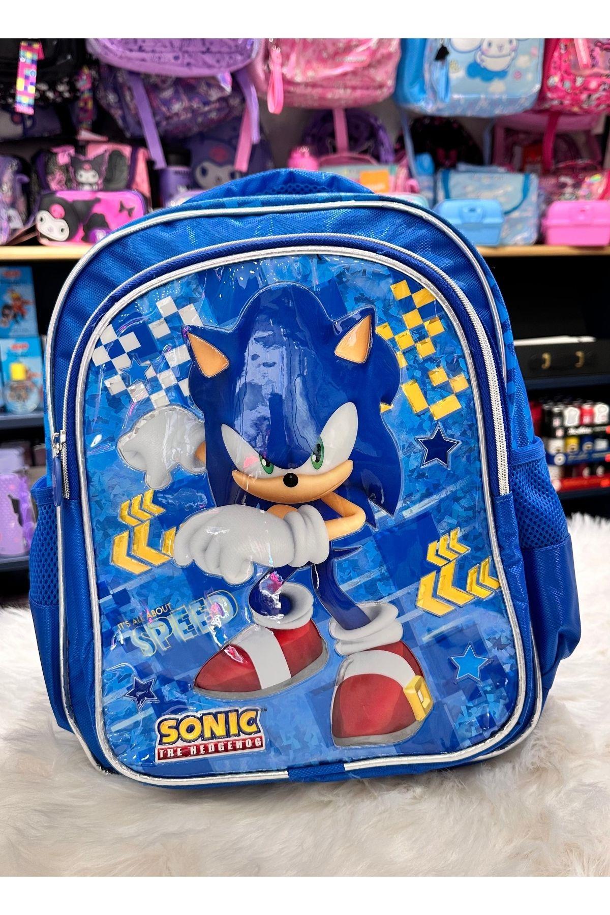 Sonic Okul Çantası - Lisanslı - Model 2