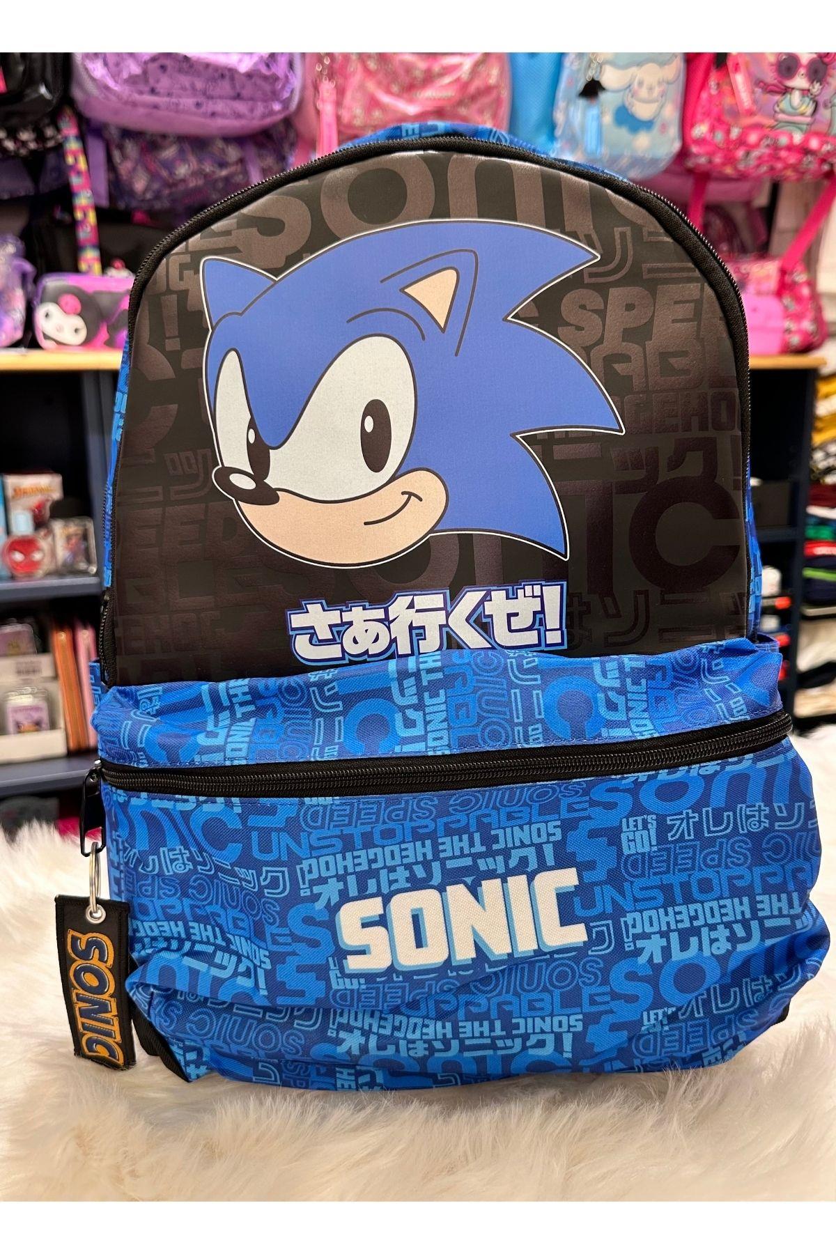 Sonic Okul Çantası - Lisanslı - Model 3