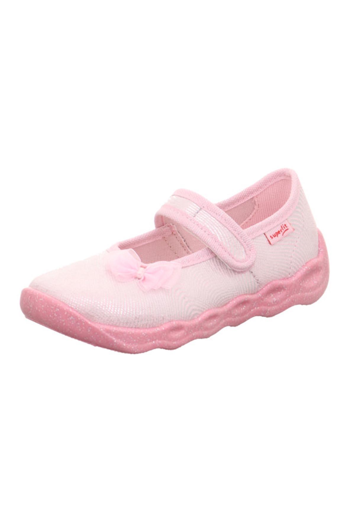 SuperFit Kız Çocuk Babet Ev Ayakkabısı - Pembe
