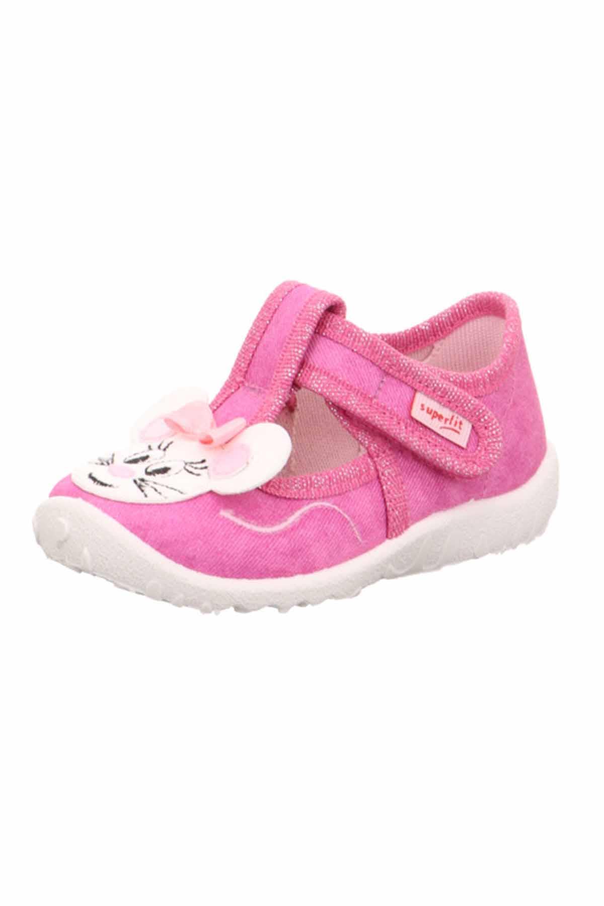 SuperFit Yazlık Kız Çocuk Ev Ayakkabısı Pembe