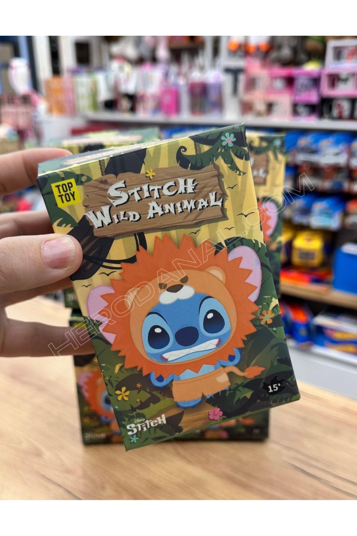 Süpriz Kutulu Peluş Çarm Oyuncak - Wild Animal