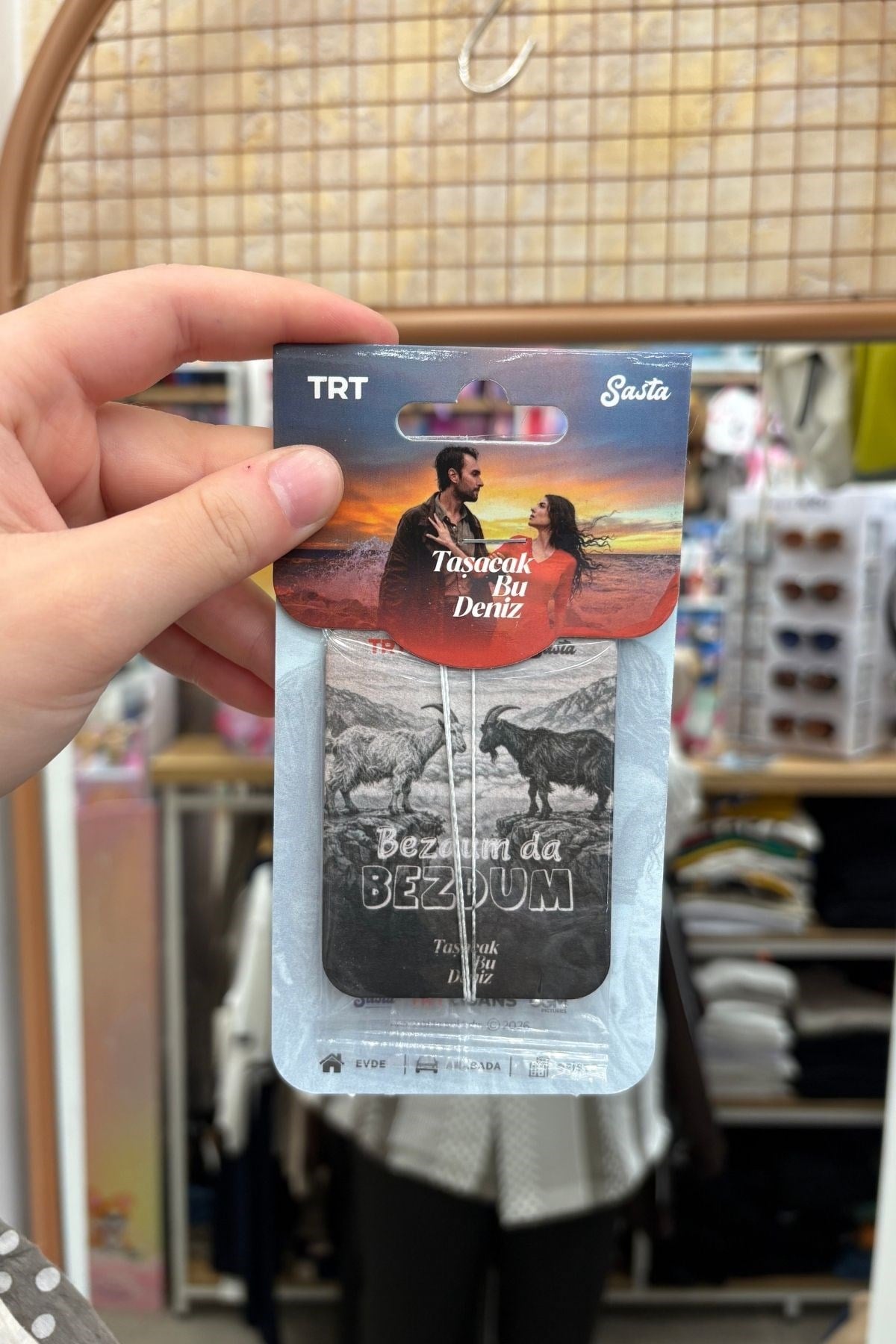 Taşacak Bu Deniz TRT Lisanslı Araç Kokusu - Model 4