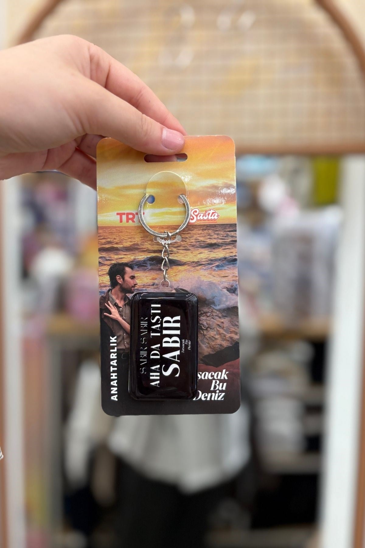 Taşacak Bu Deniz TRT Lisanslı Dizi Replikli Anahtarlık - Model 7
