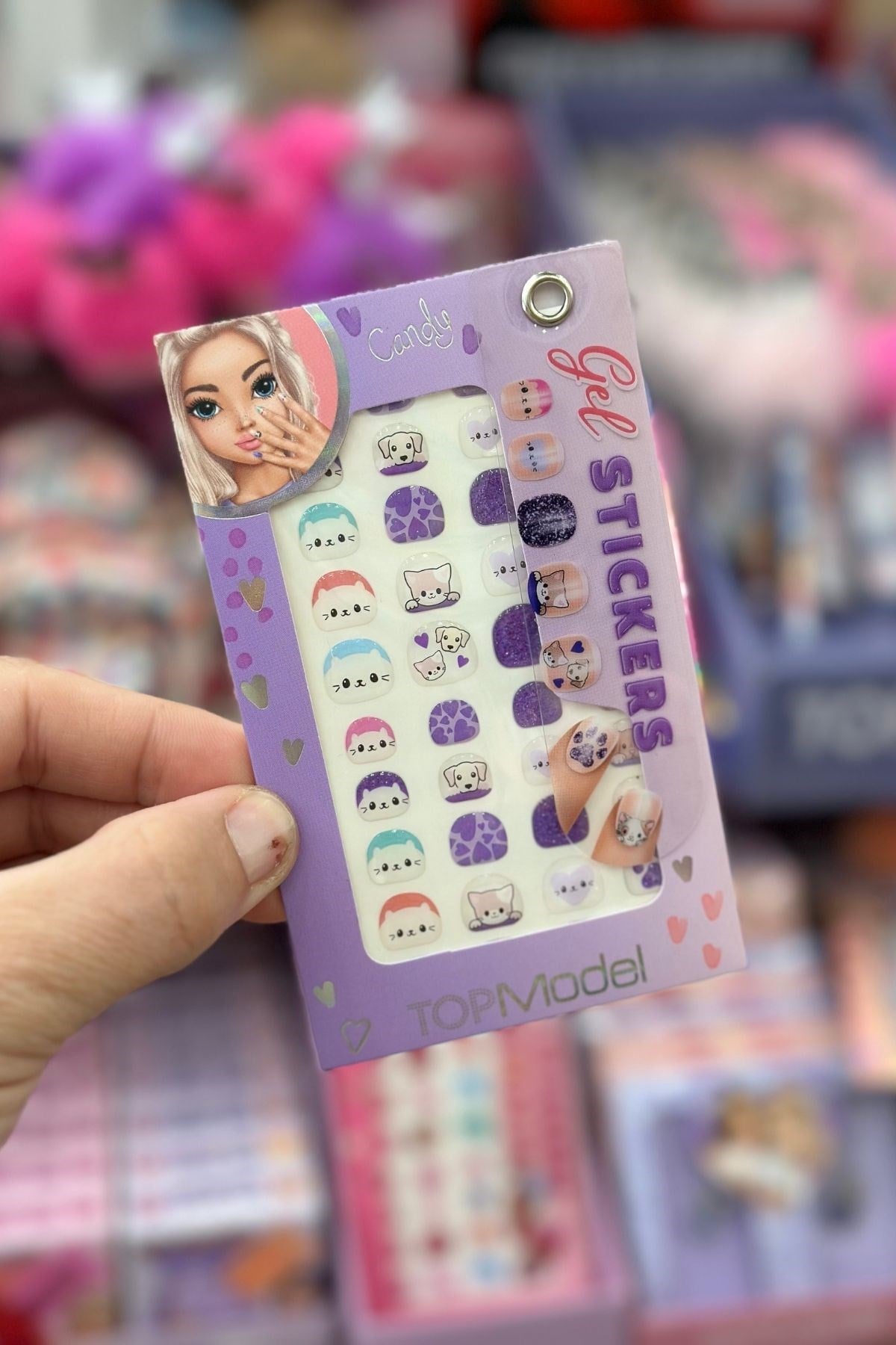 TOPModel Jel Tırnak Sticker - Candy - 0413494
