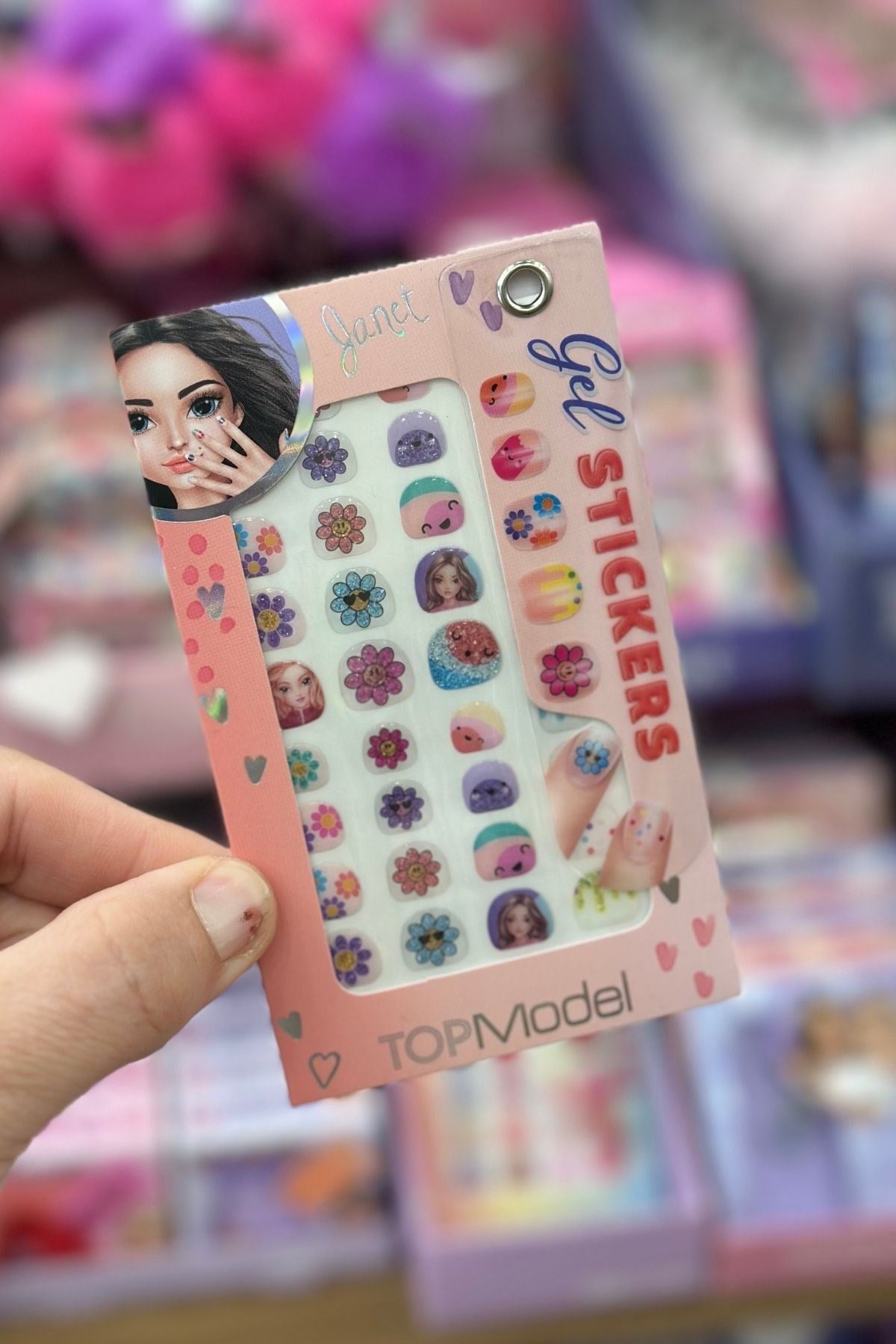 TOPModel Jel Tırnak Sticker - Ganet - 0413494
