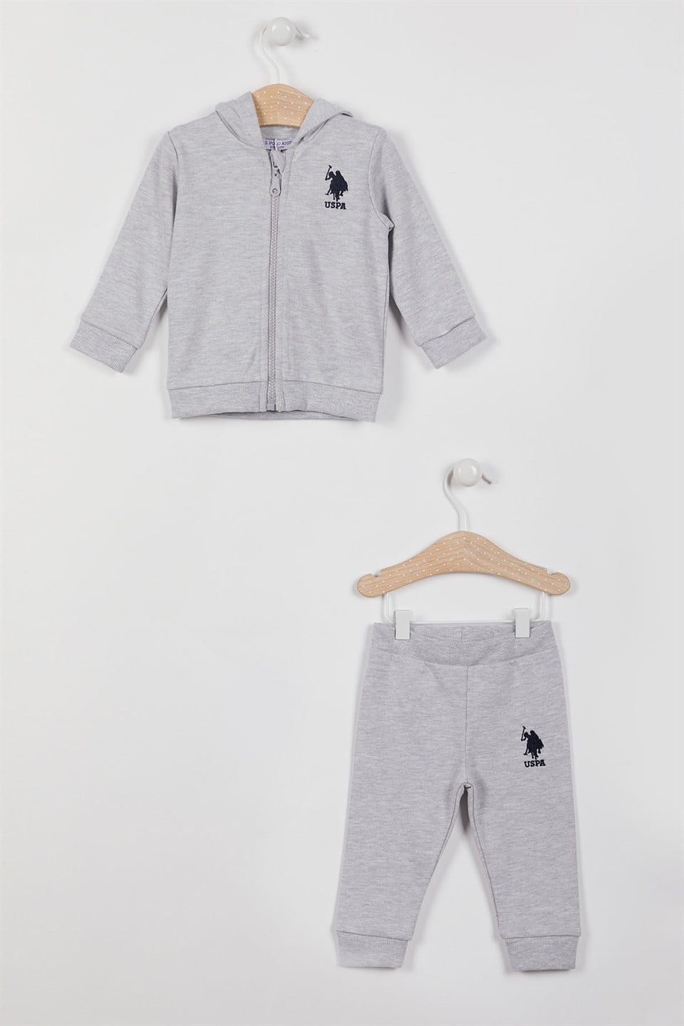 U.S. POLO ASSN. Kapşonlu 2'li Takım