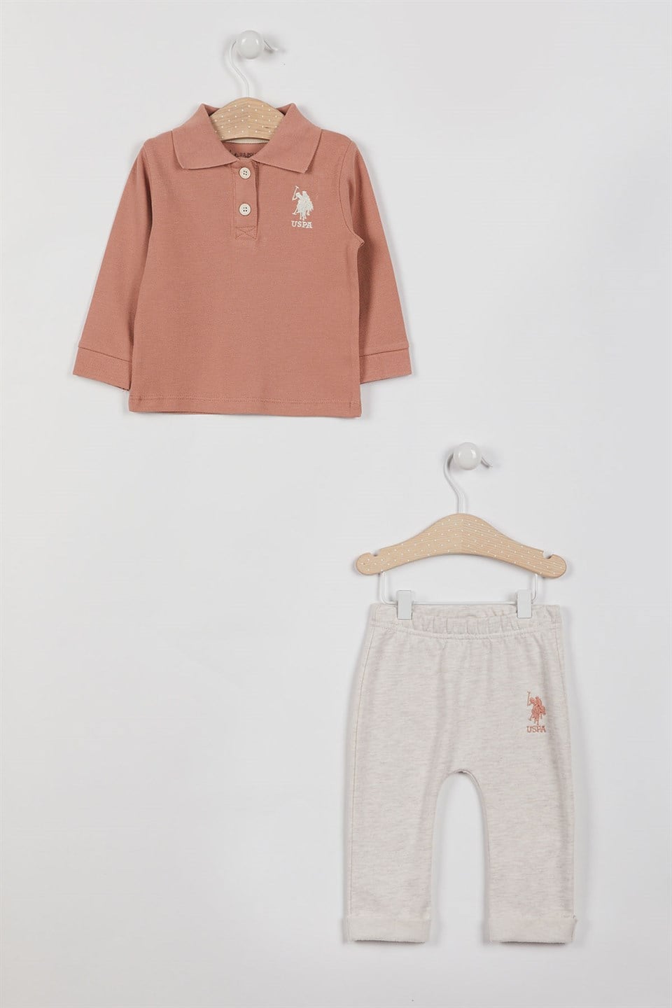 U.S. POLO ASSN. Lacoste Yaka Tshırtlı Takım