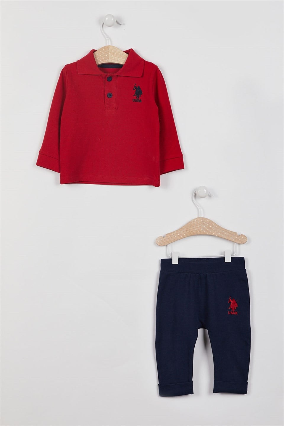 U.S. POLO ASSN. Lacoste Yaka Tshırtlı Takım