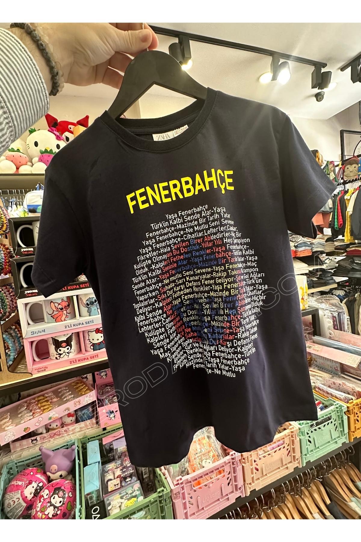 Unisex Baskılı T-Shırt - Model 1 - Lacivert