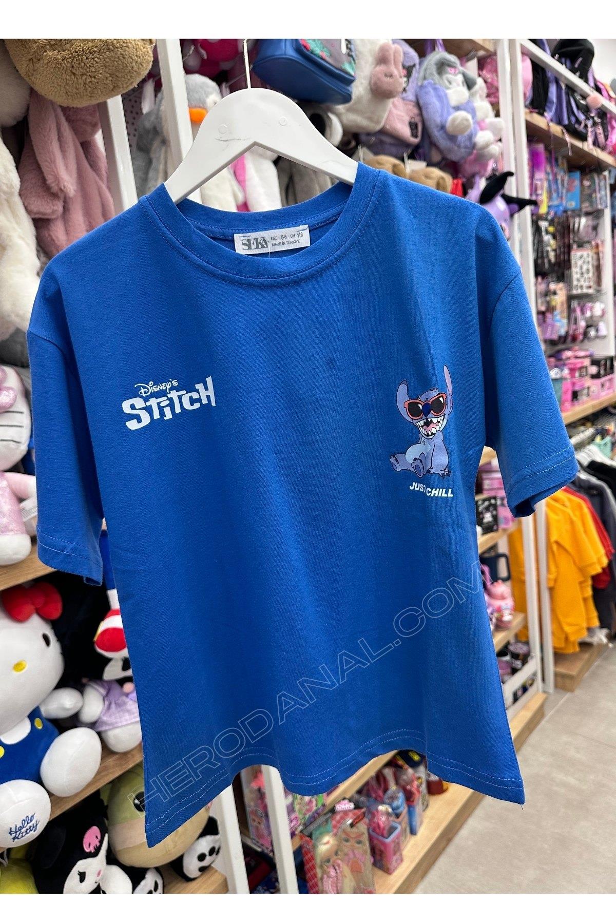 Unisex Çocuk Baskılı T-Shırt - Model 24