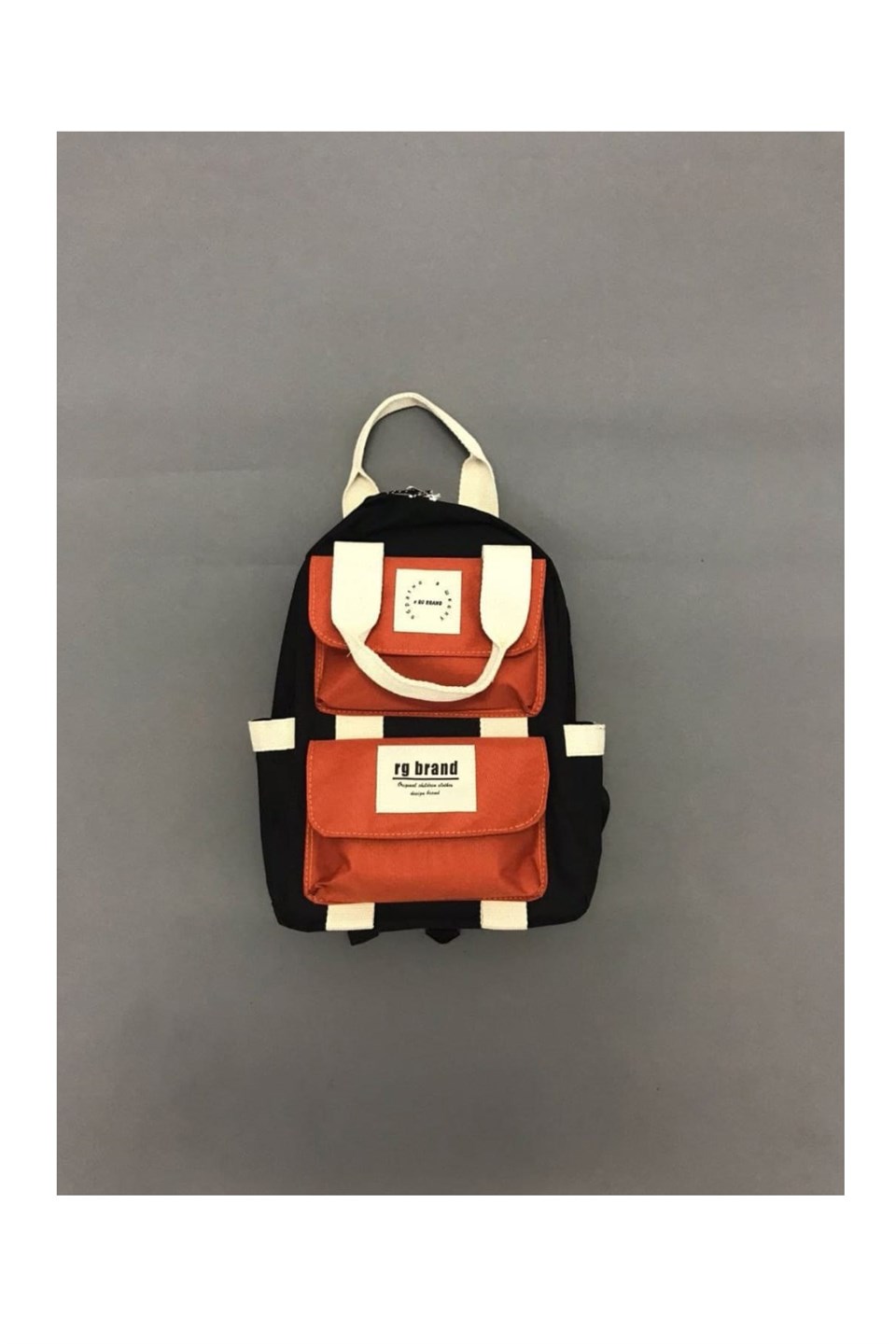 Unisex Çocuk Yazı Detaylı Sırt Çantası