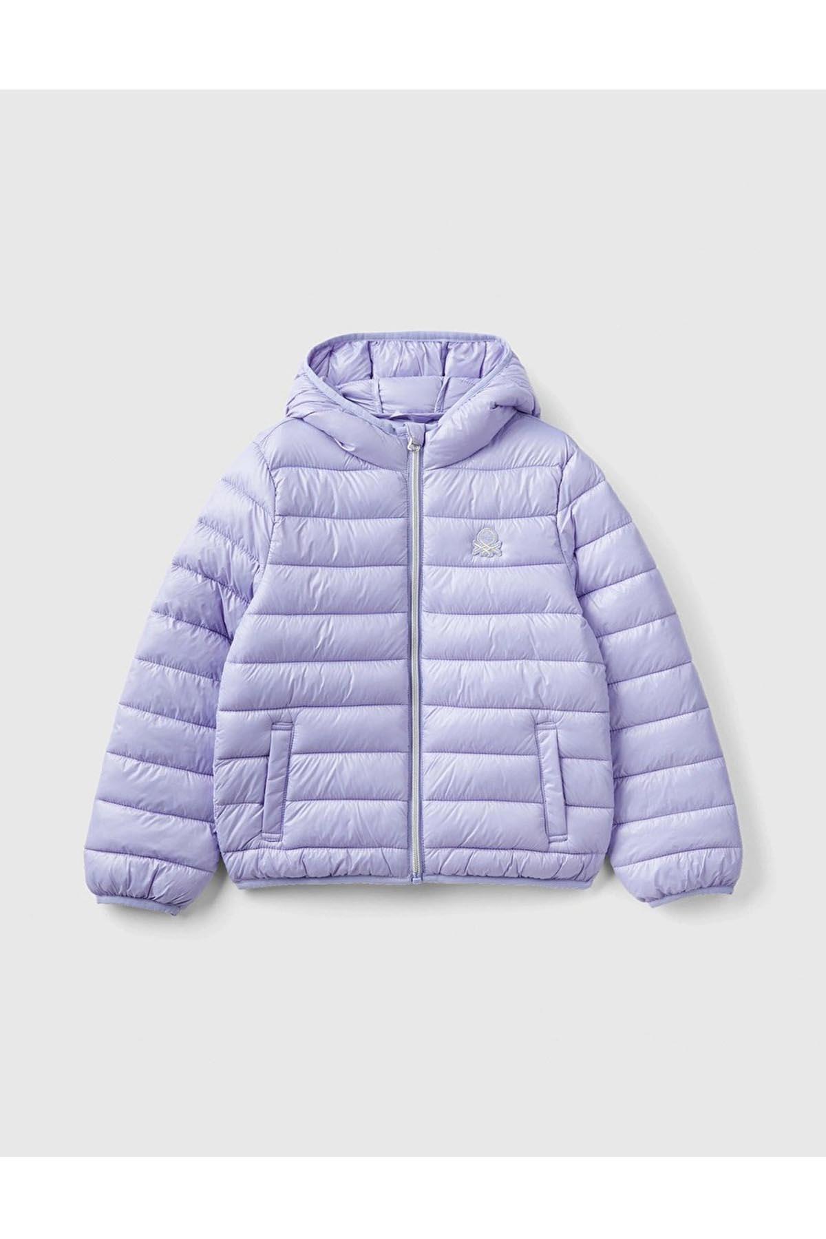 United Colors of Benetton Kız Çocuk Puffer Mont