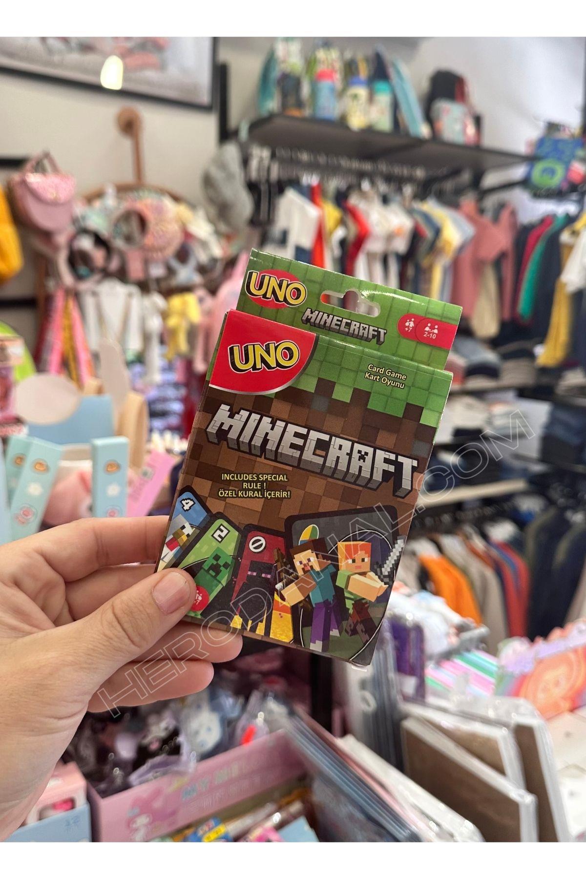Uno Oyun Kartı - MineCraft