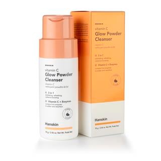  Hanskin Vitamin C Glow Powder Cleanser– C Vitaminli Aydınlatıcı Temizleme Tozu (  Papaya Özü İçerir ) [ 70 G ]