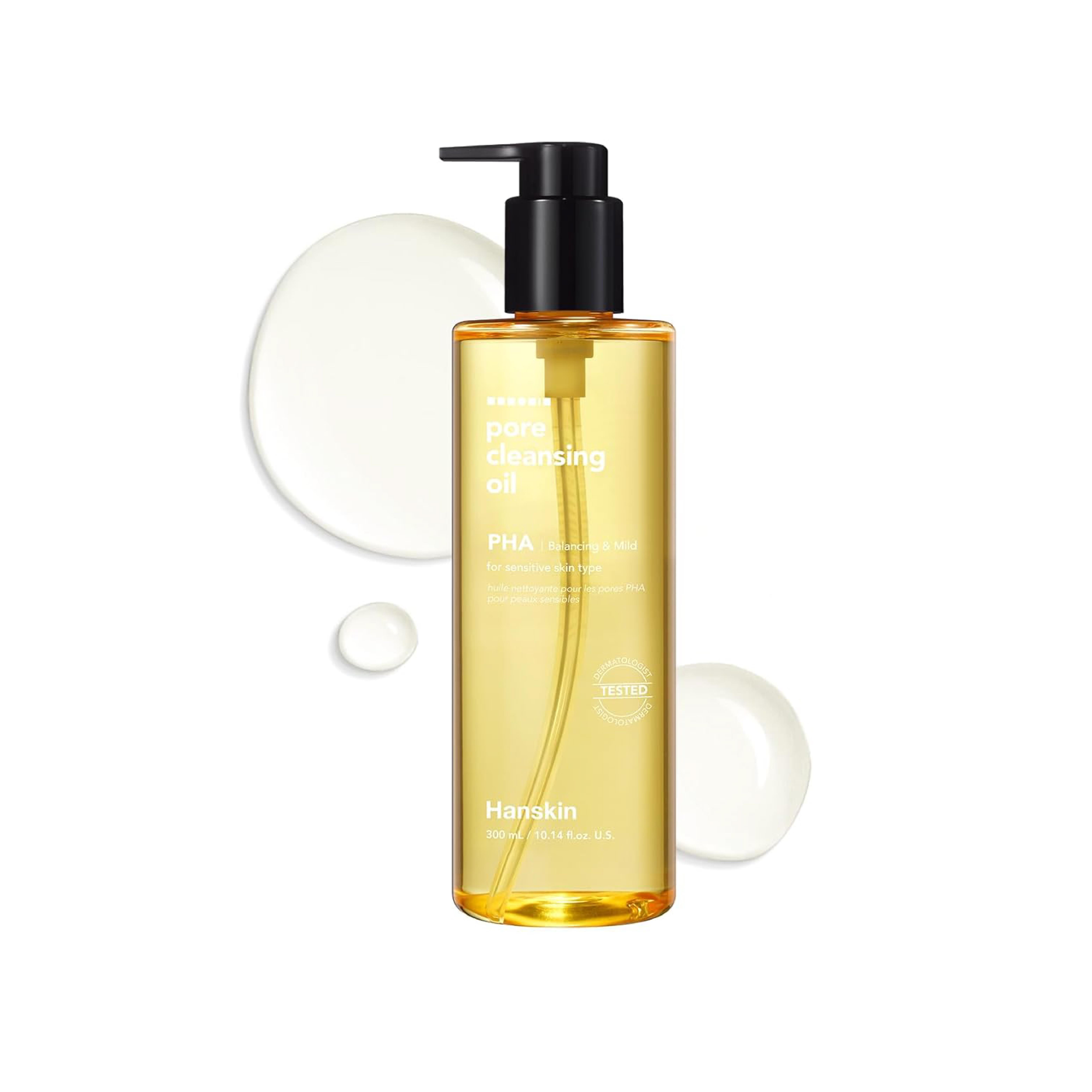 Hanskin Pore Cleansing Oil PHA - Hassas Ve Kuru Ciltler için