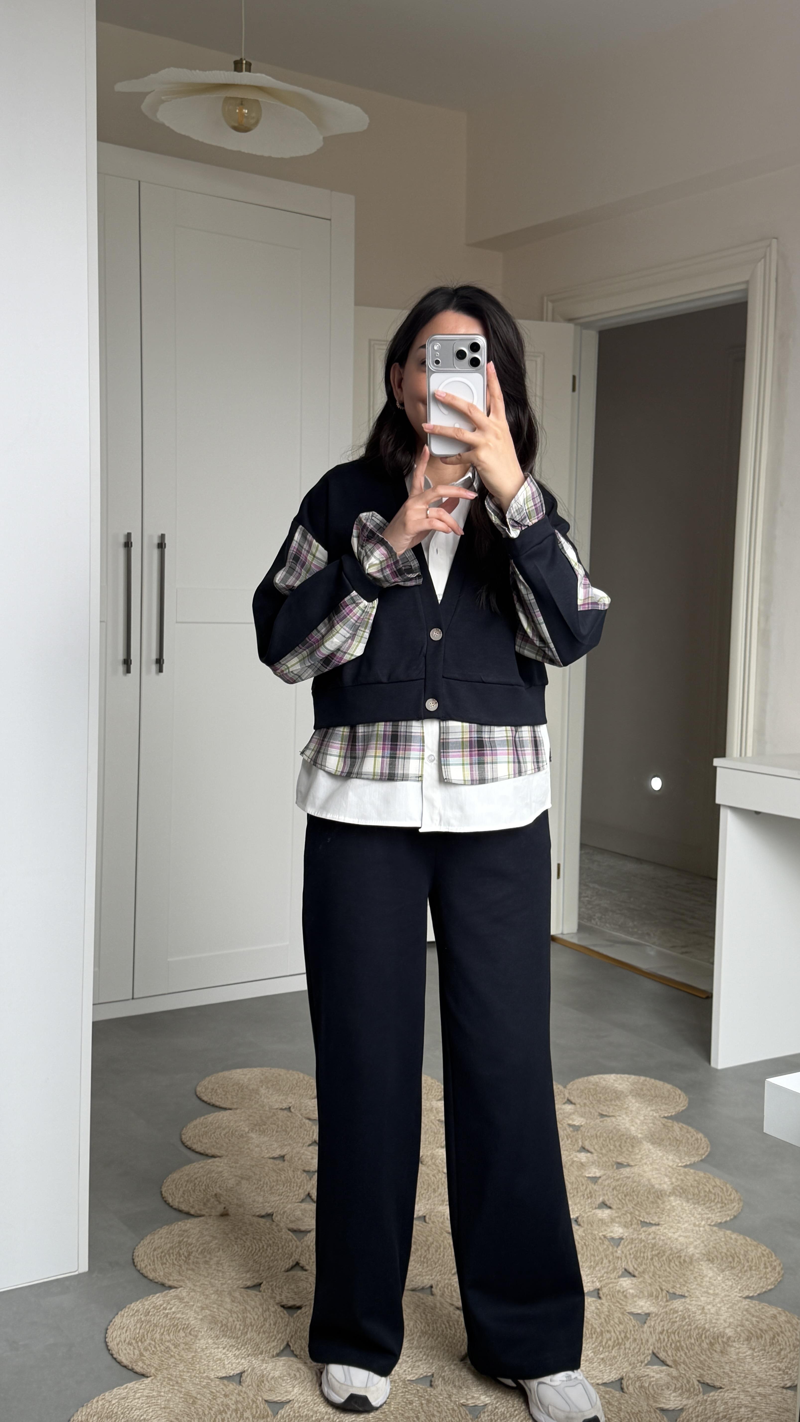 Gömlek Detaylı 3Lü Takım - Laci