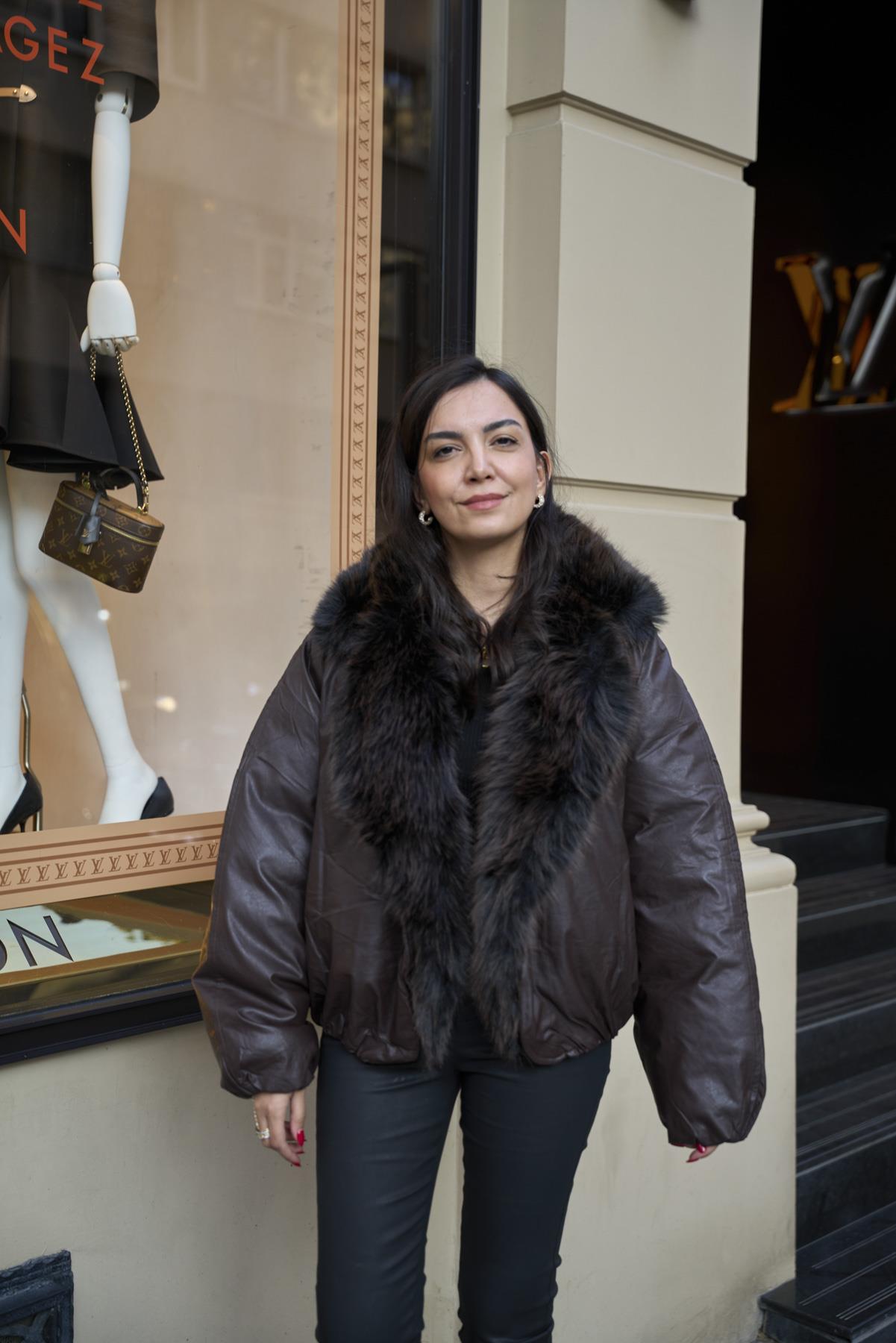 İthal Kürklü  Şişme Mont 