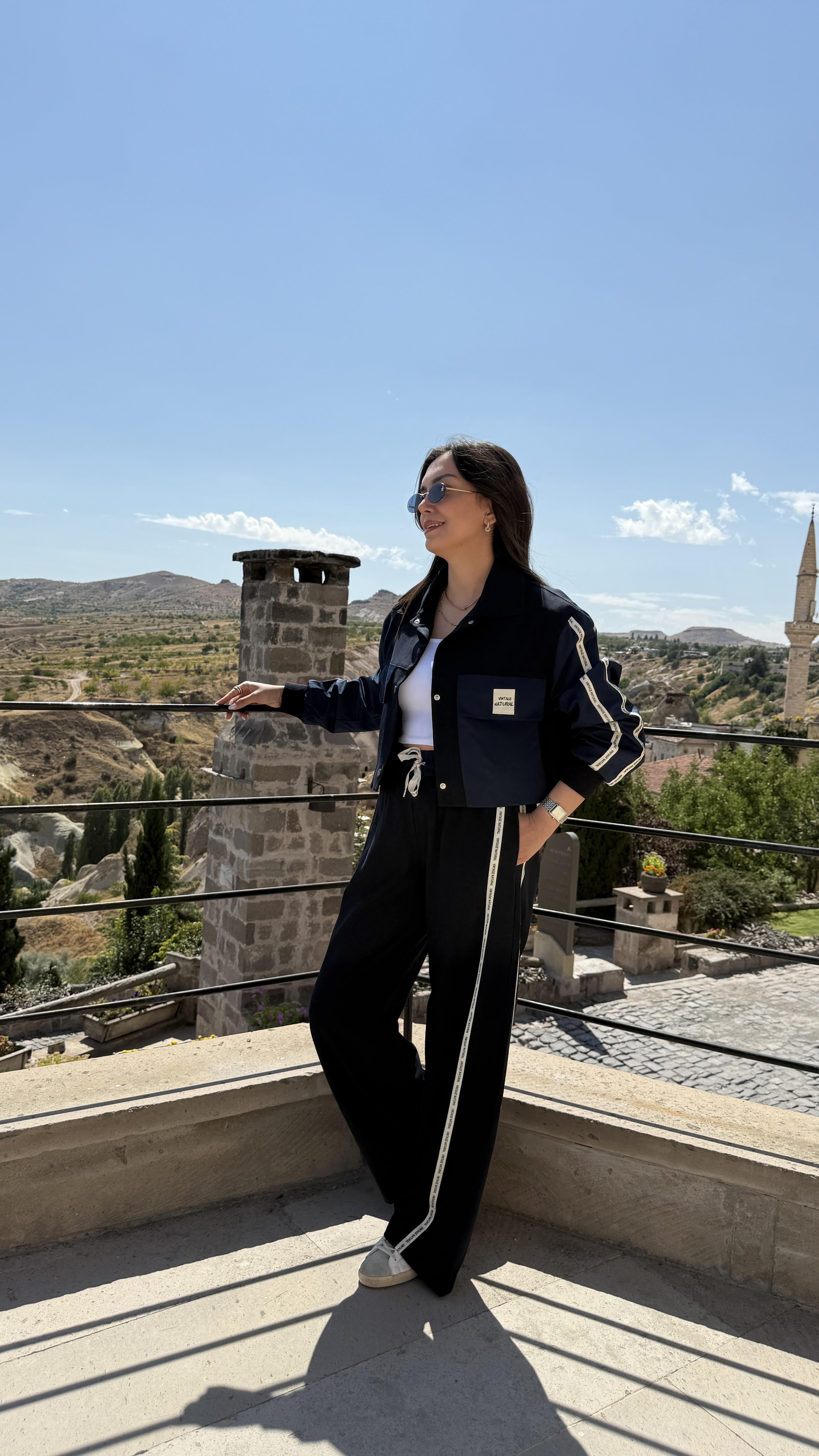 Lacivert Premium Kalite Jolie Takım 