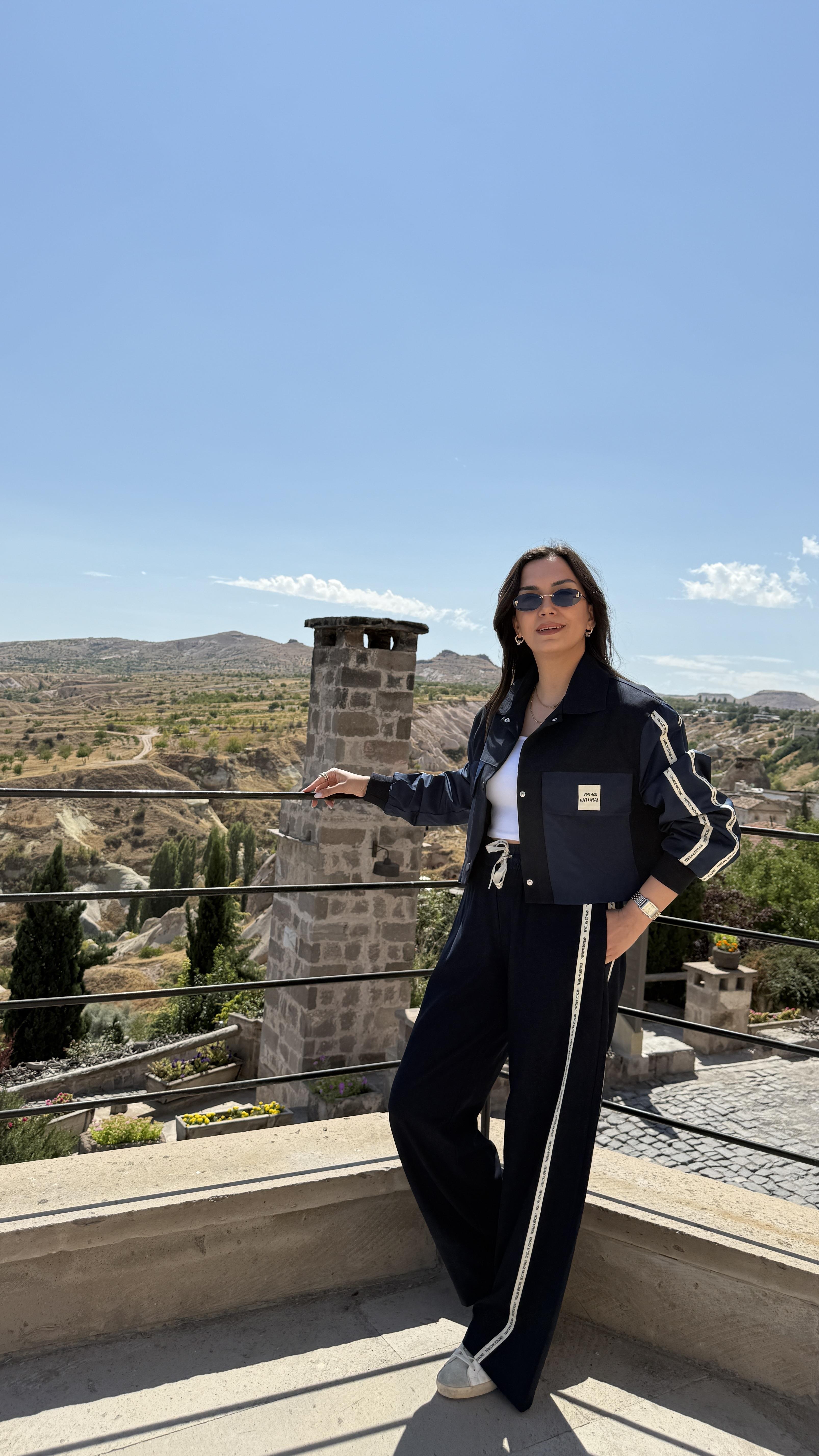 Lacivert Premium Kalite Jolie Takım 