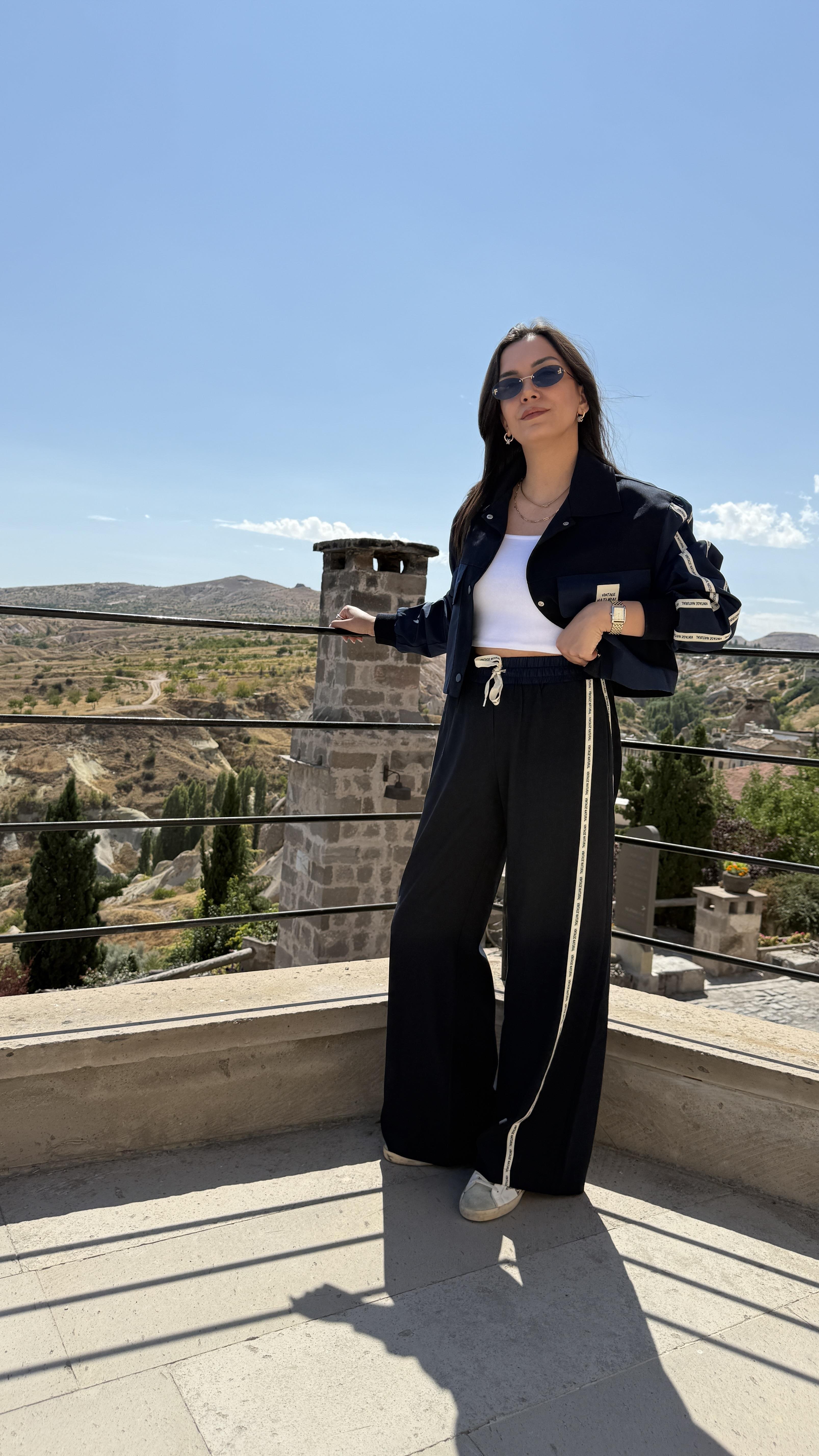 Lacivert Premium Kalite Jolie Takım 