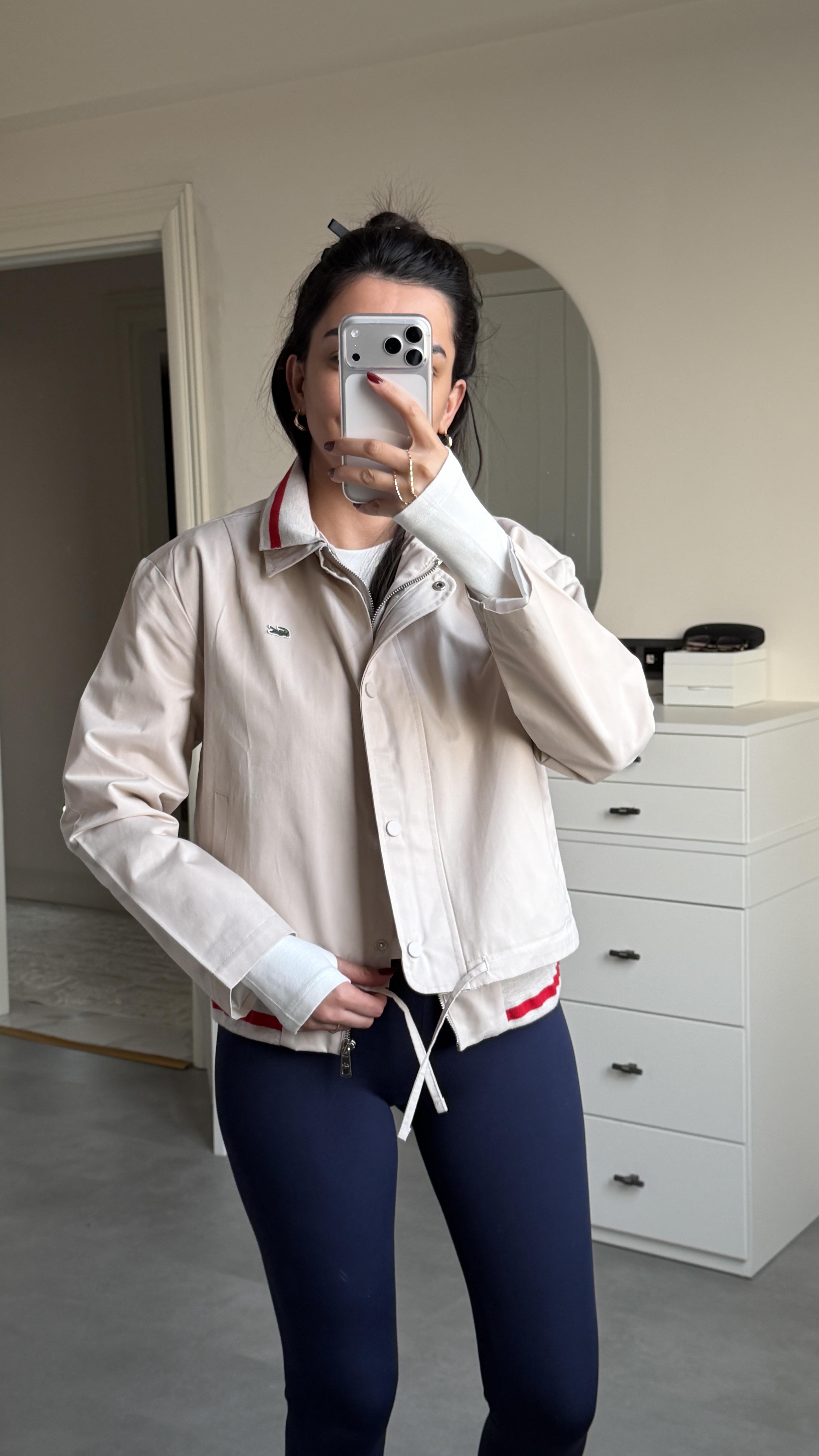 Lacste Bej Trençkot