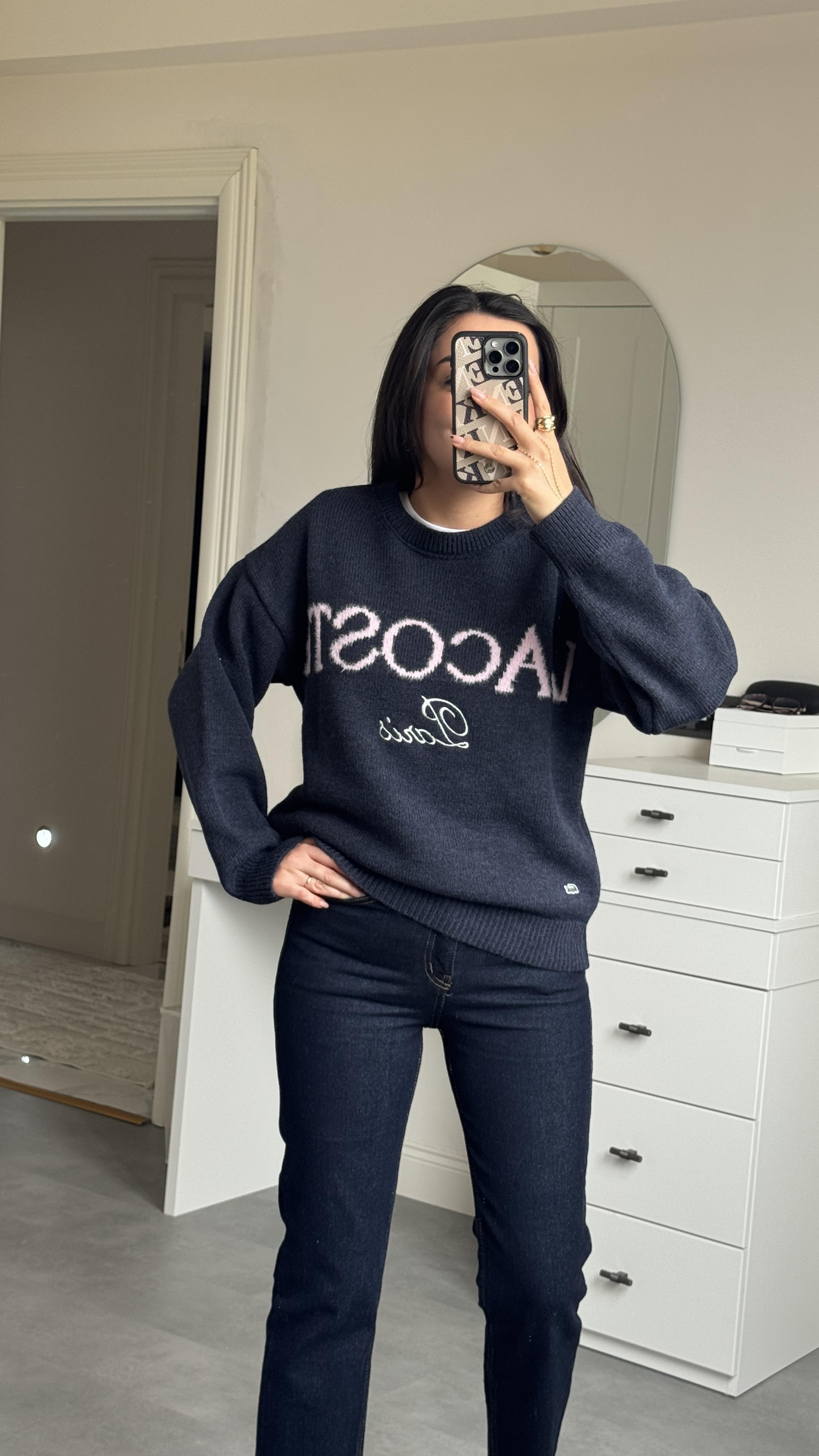 Lacste Yazılı Kazak - Laci