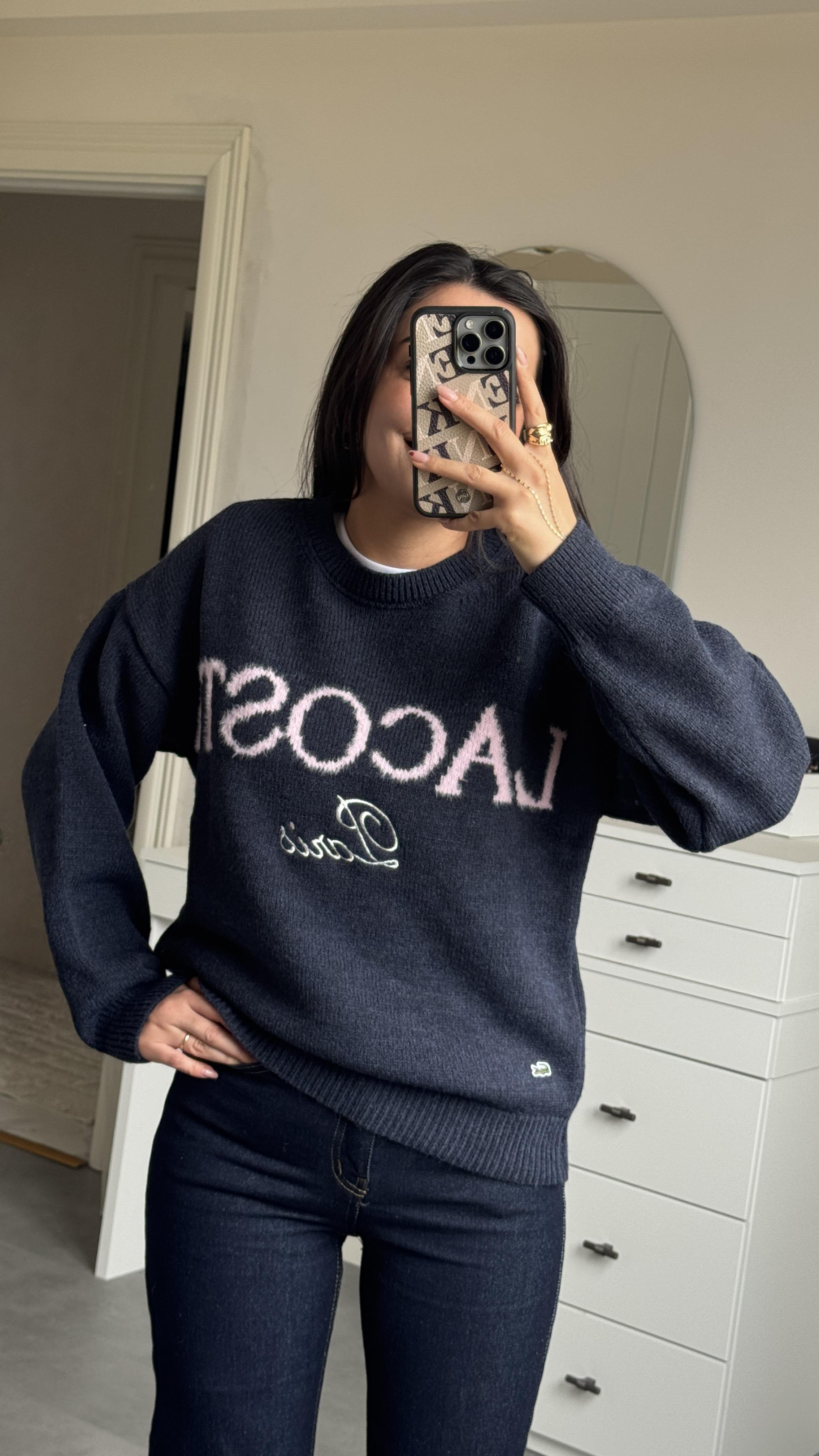 Lacste Yazılı Kazak - Laci