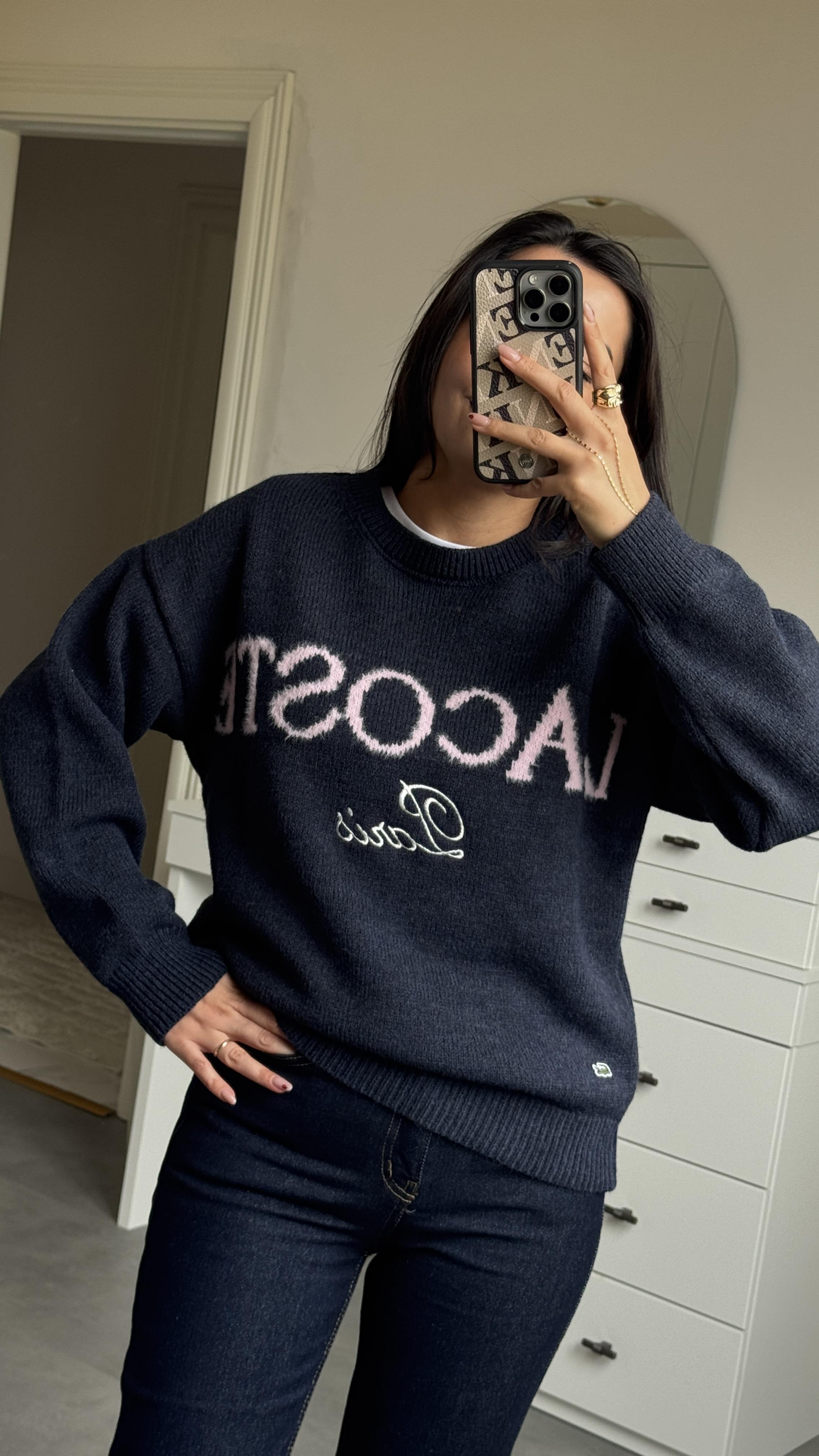 Lacste Yazılı Kazak - Laci