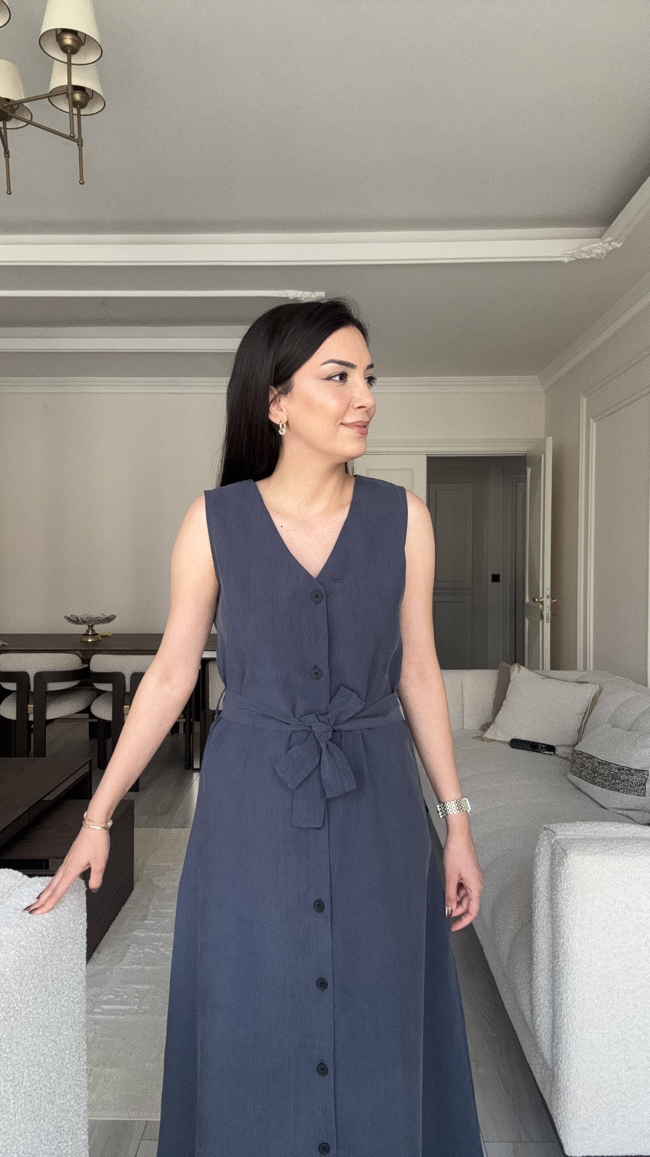 Massi Midi Elbise - Laci