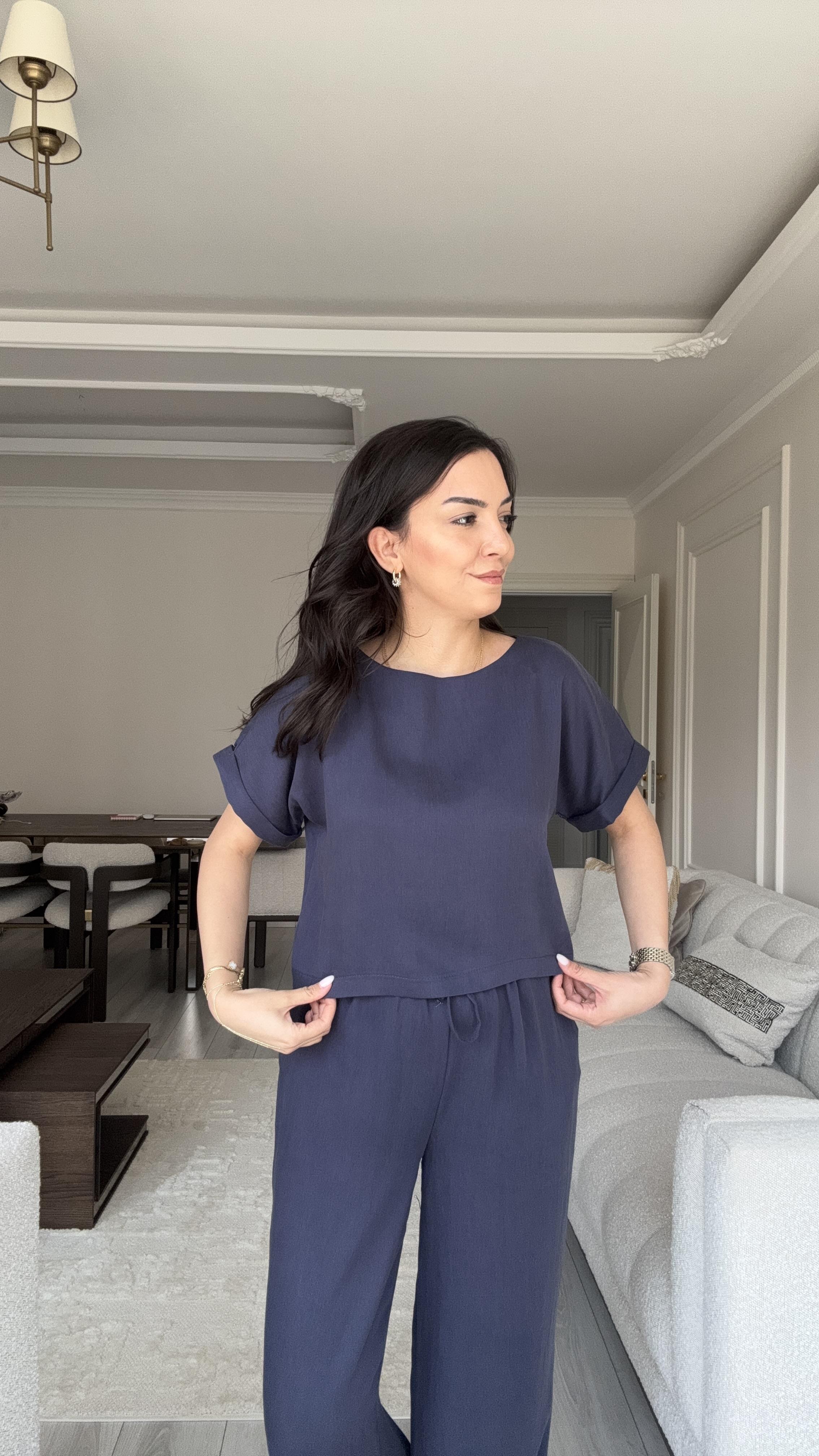 Prry Geniş Paça Takım - Laci