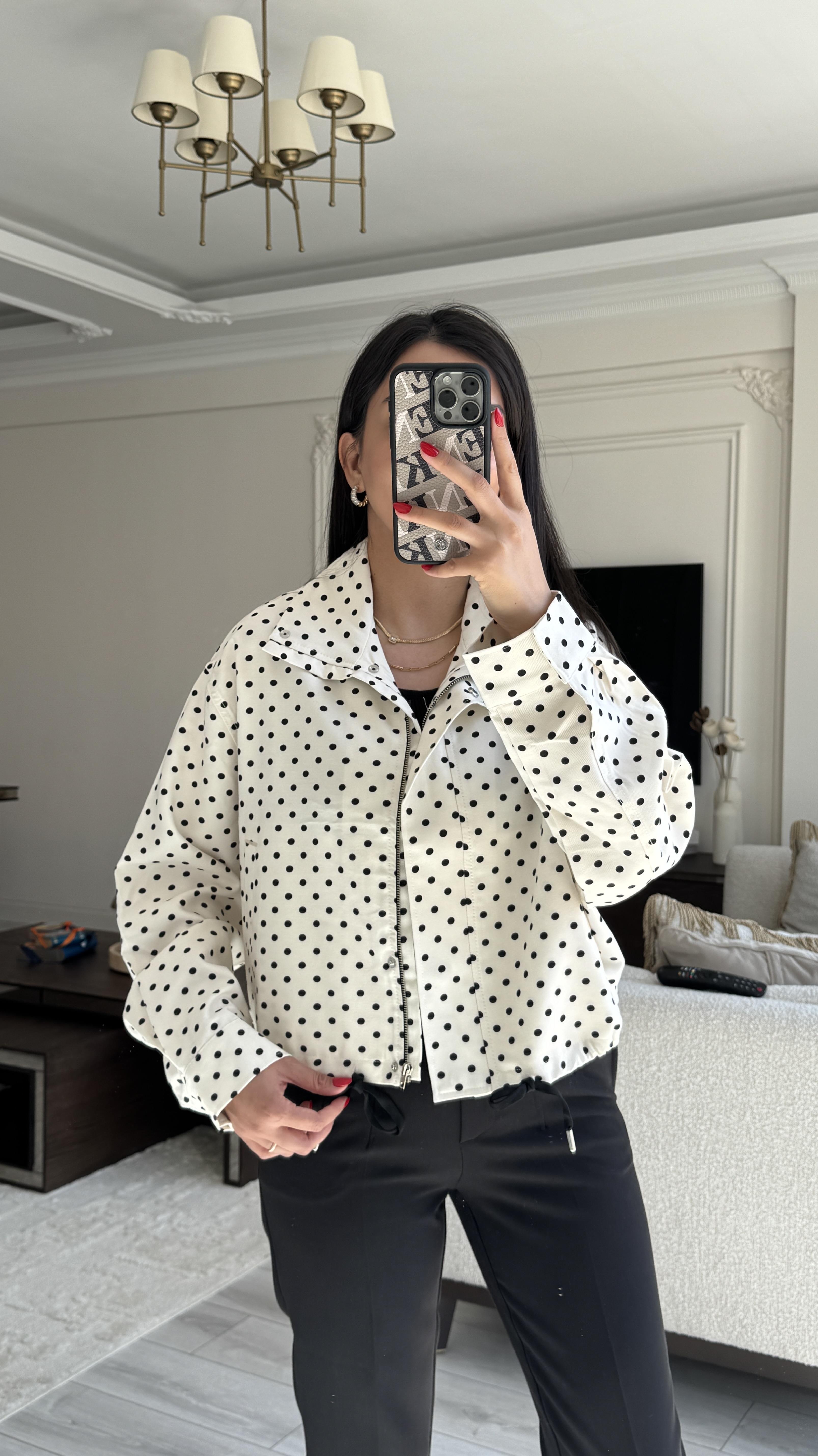 Puantiyeli Model Ceket 