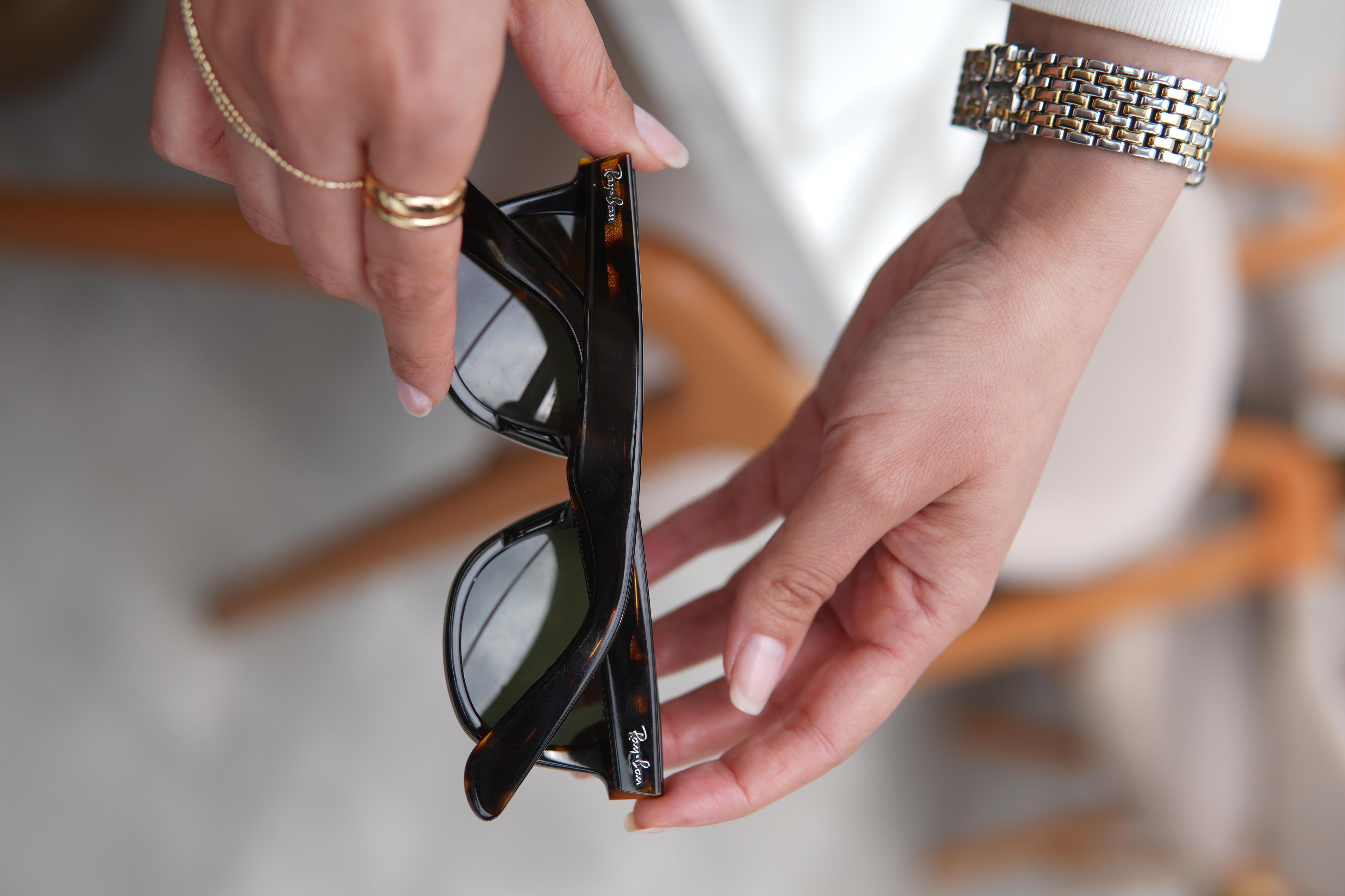 Rb Wayfarer Gözlük -Leopar