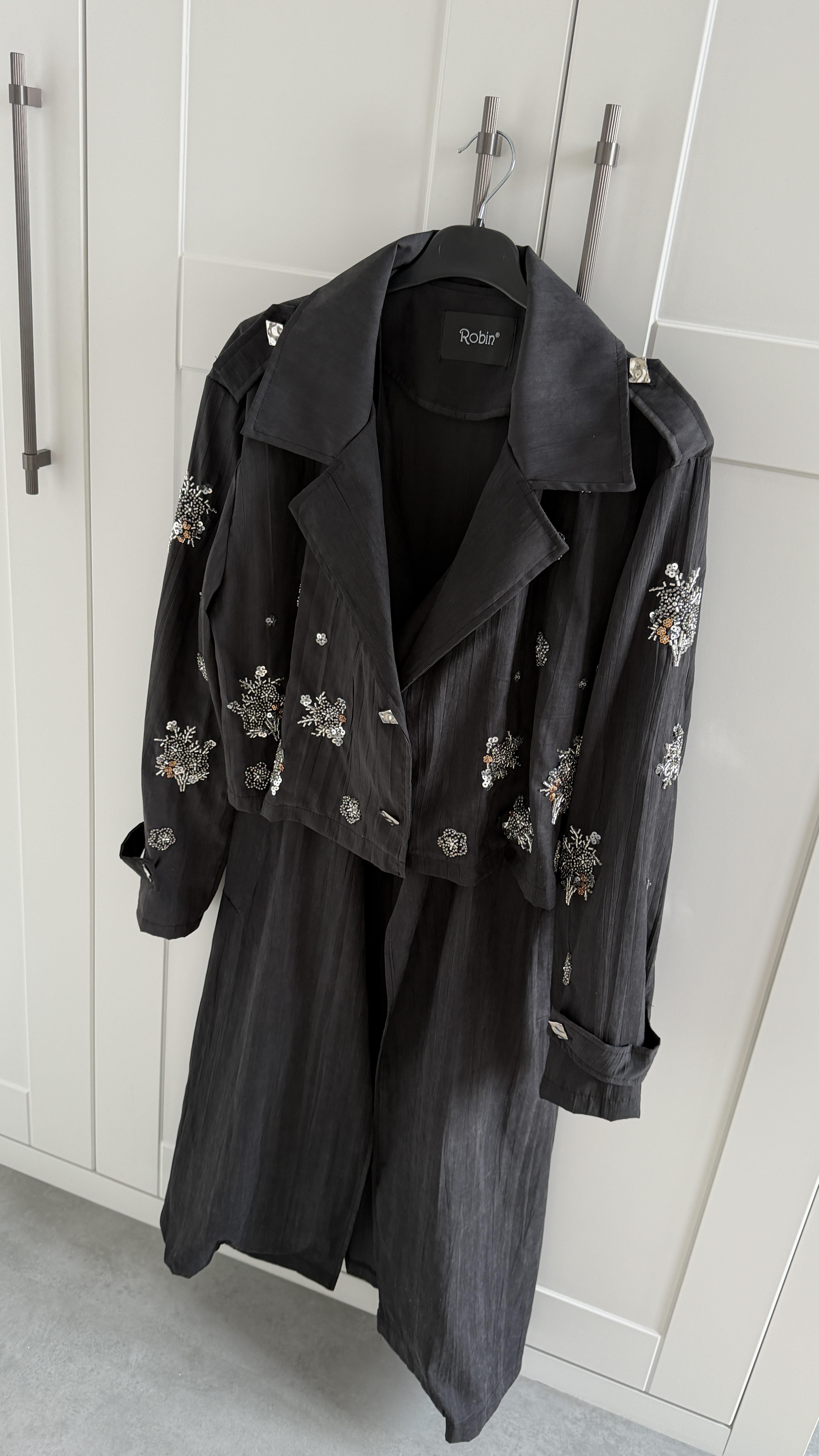 Taşlı 2Li Trenç - Antrasit