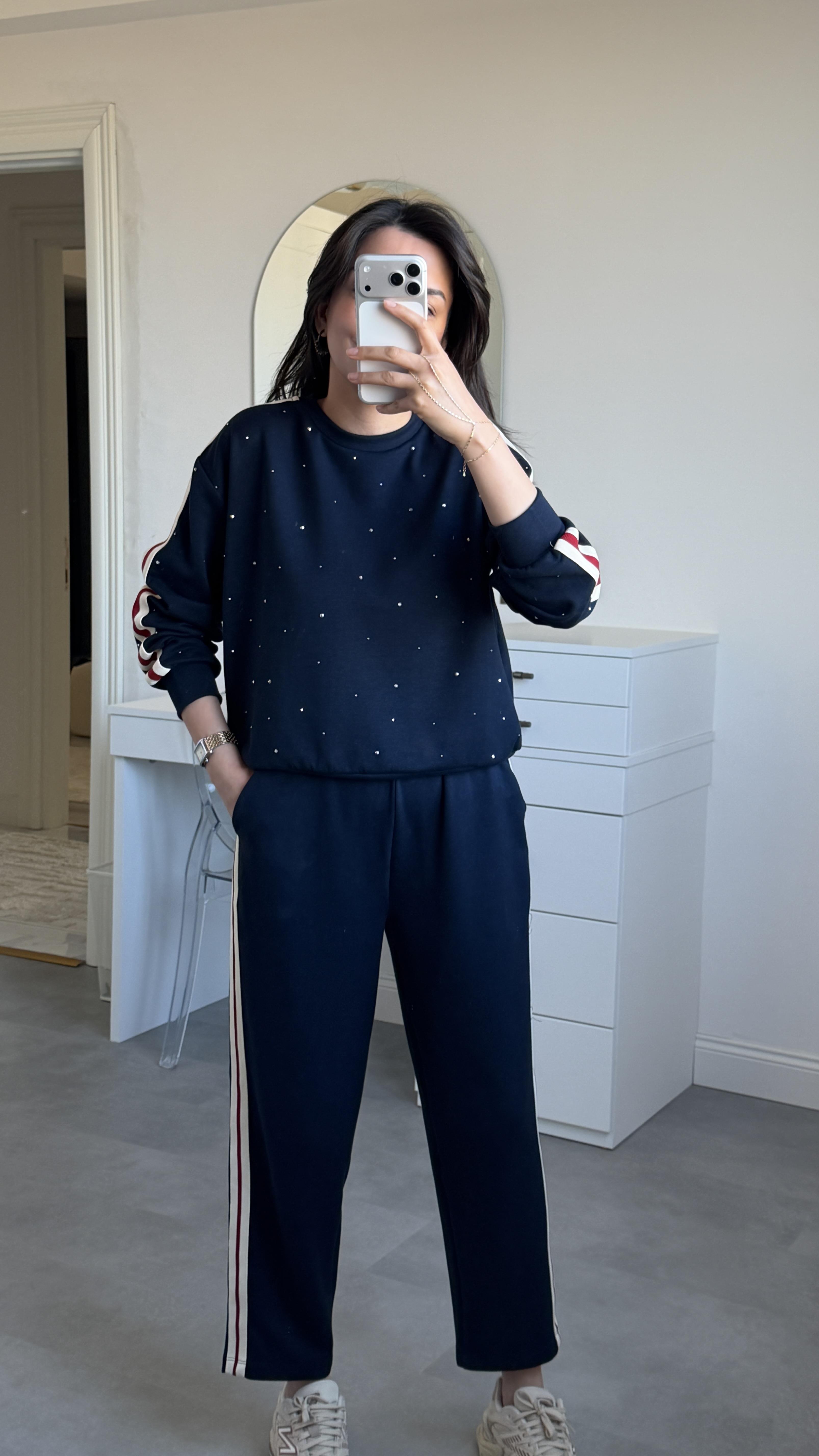 Taşlı Modal Takım - Laci