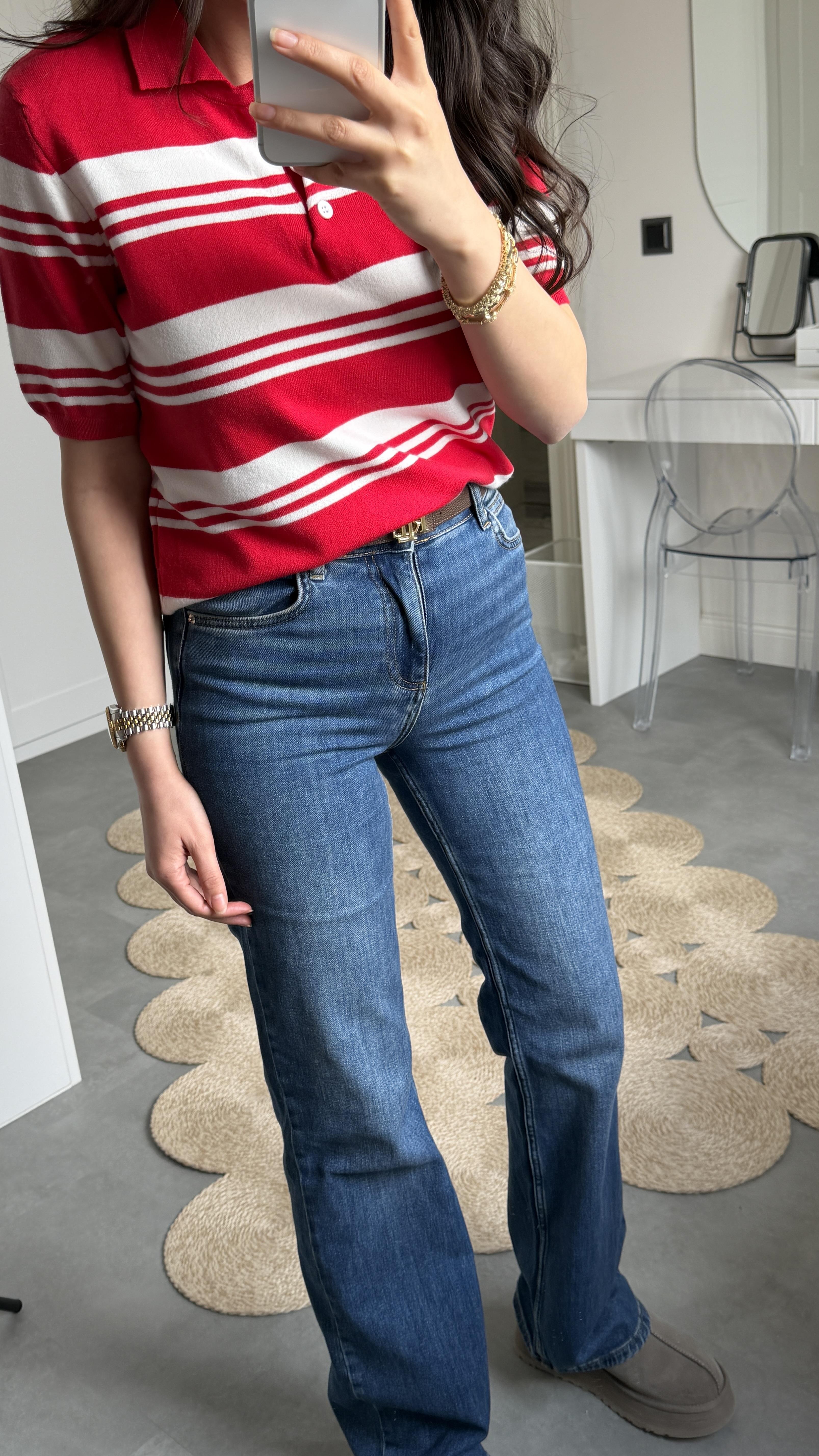 Zra Straight Mavi Jean 