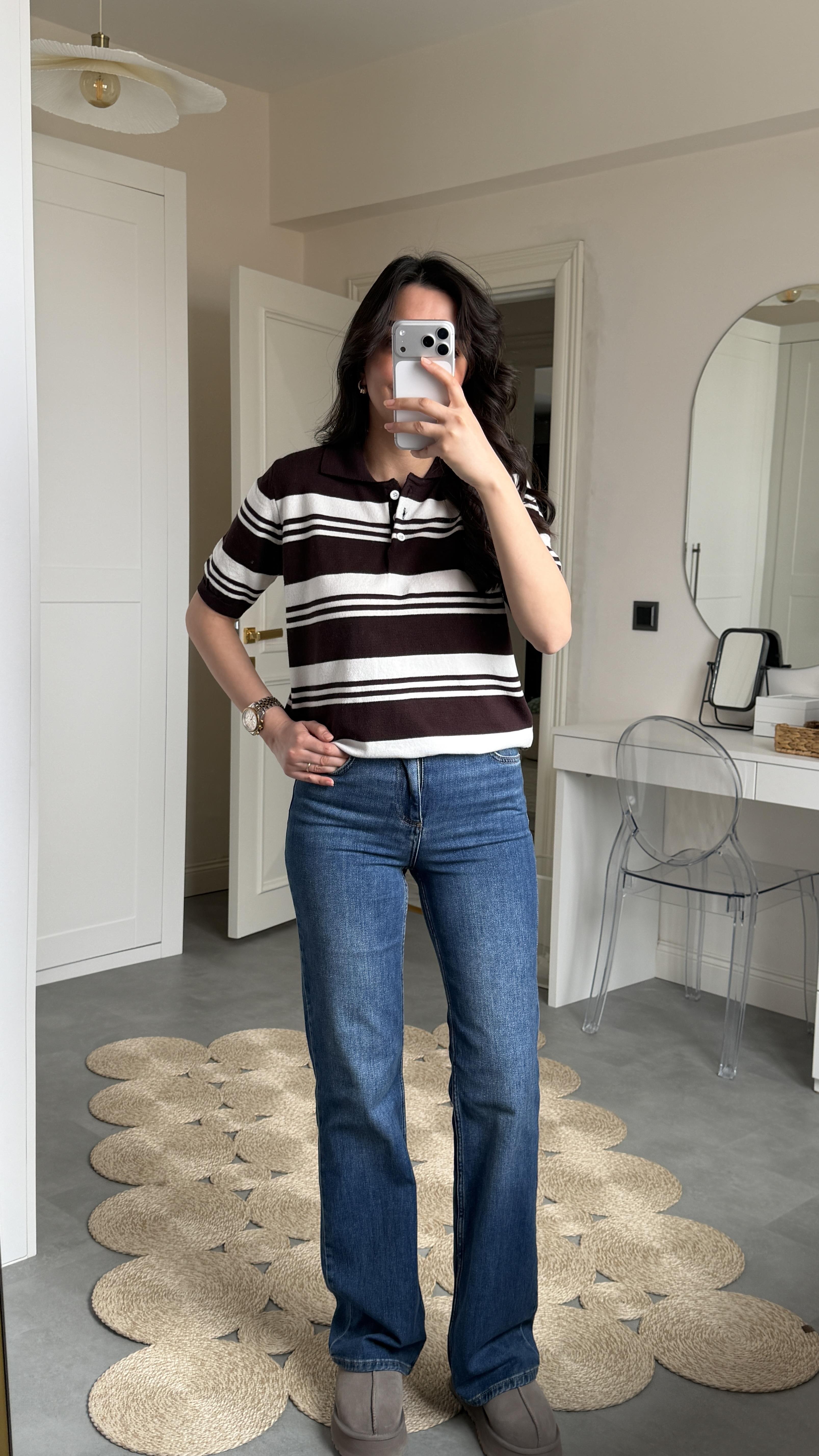 Zra Straight Mavi Jean 