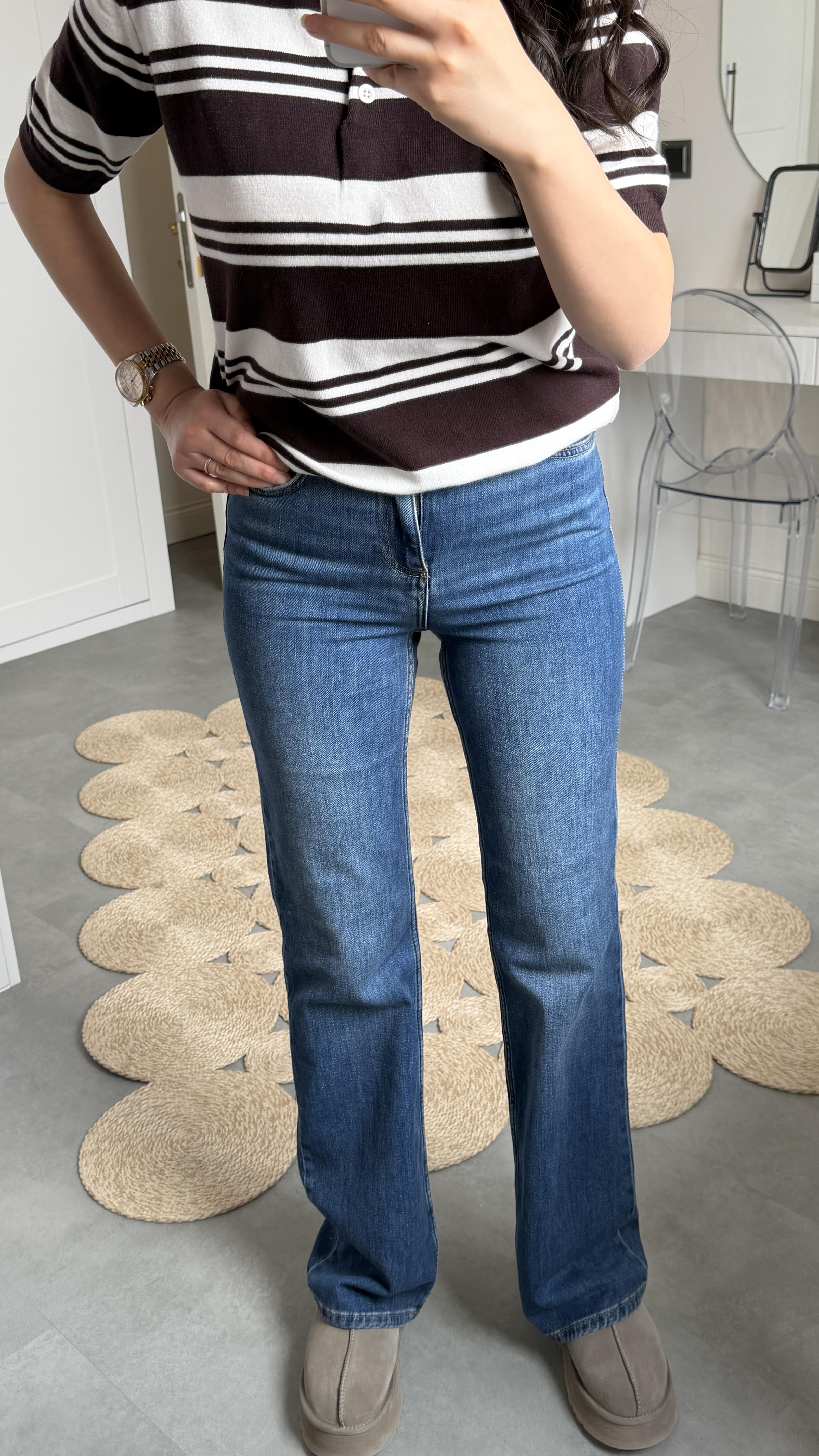 Zra Straight Mavi Jean 