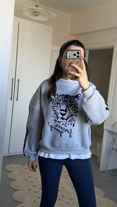 Aslan Figürlü Sweat