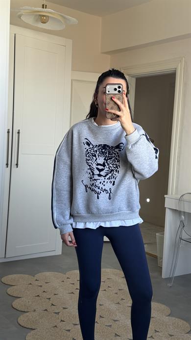 Aslan Figürlü Sweat