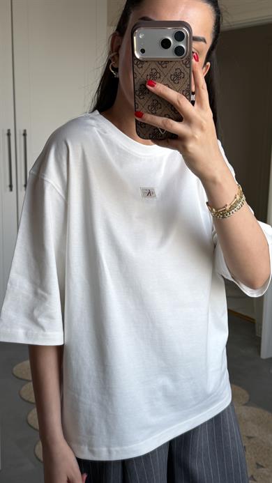 Ck Mini Logolu Oversize Tshirt