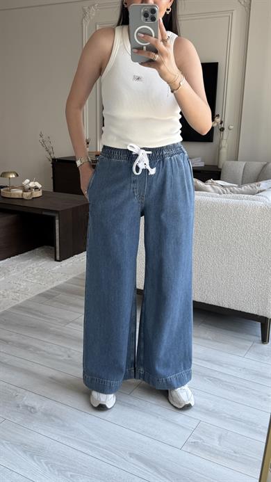 Cs Marka Geniş Paça Jean